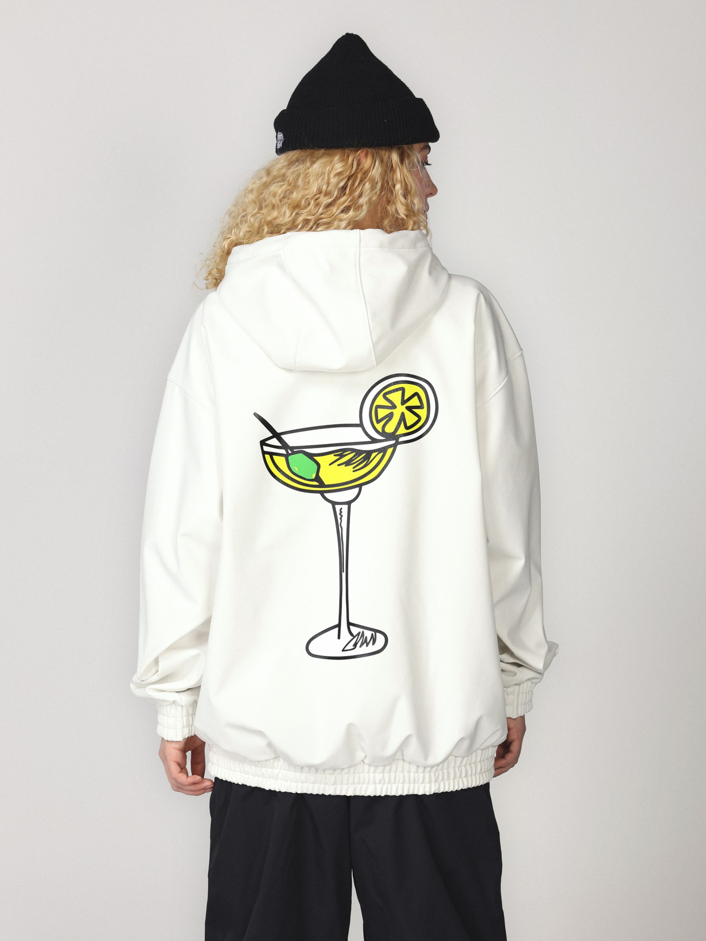 Softshell Hoodie Light Grey AW23