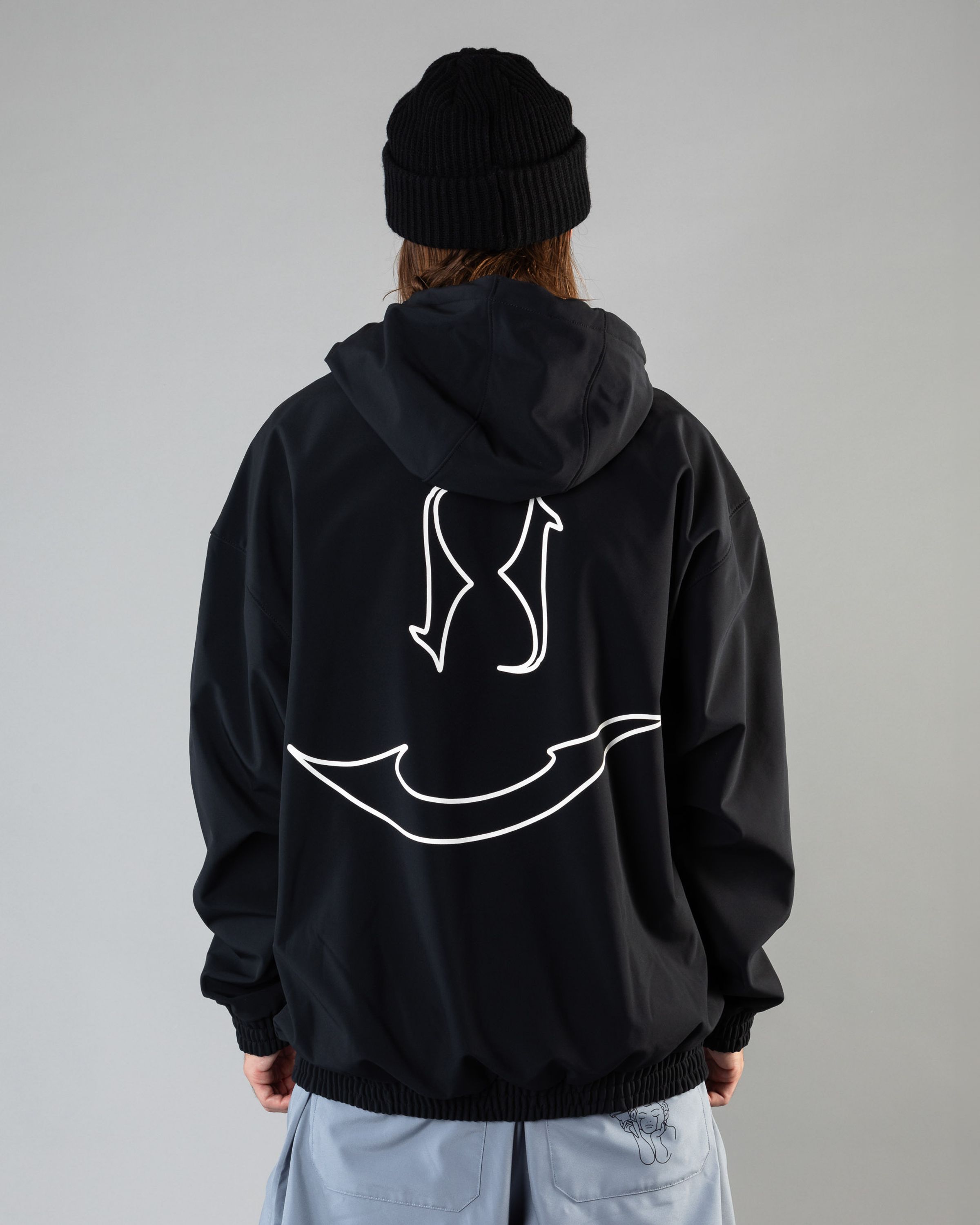 Softshell Hoodie Black