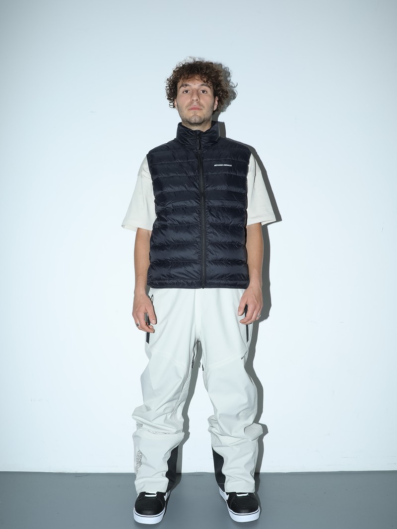 Packable Down Vest Black Beyond Medals Online Shop