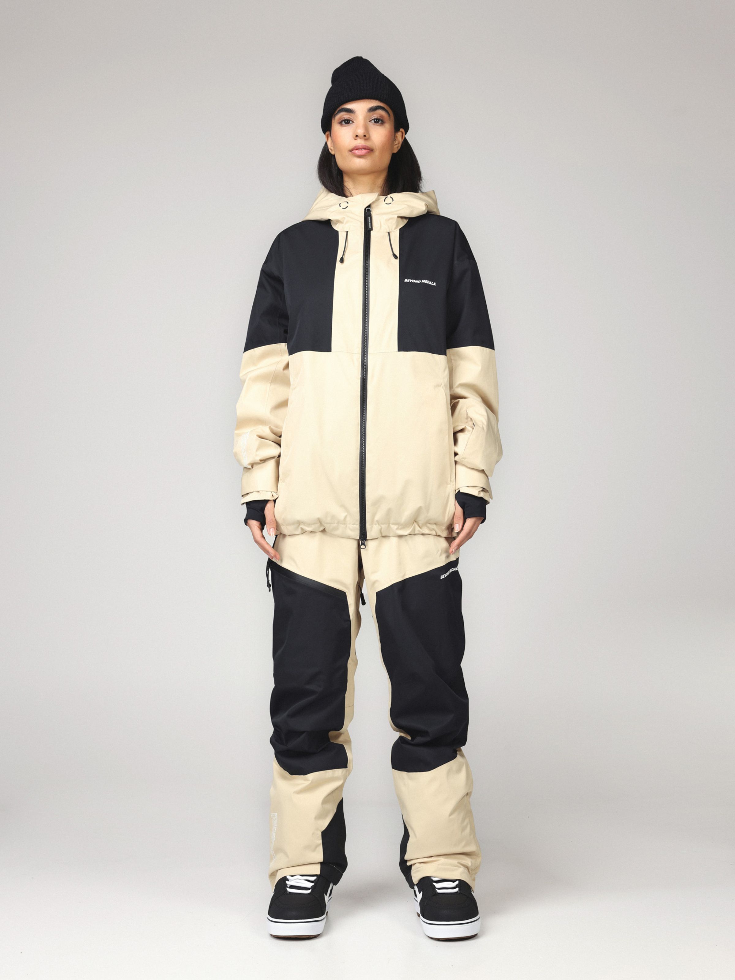 Full Zip Jkt Beige AW23