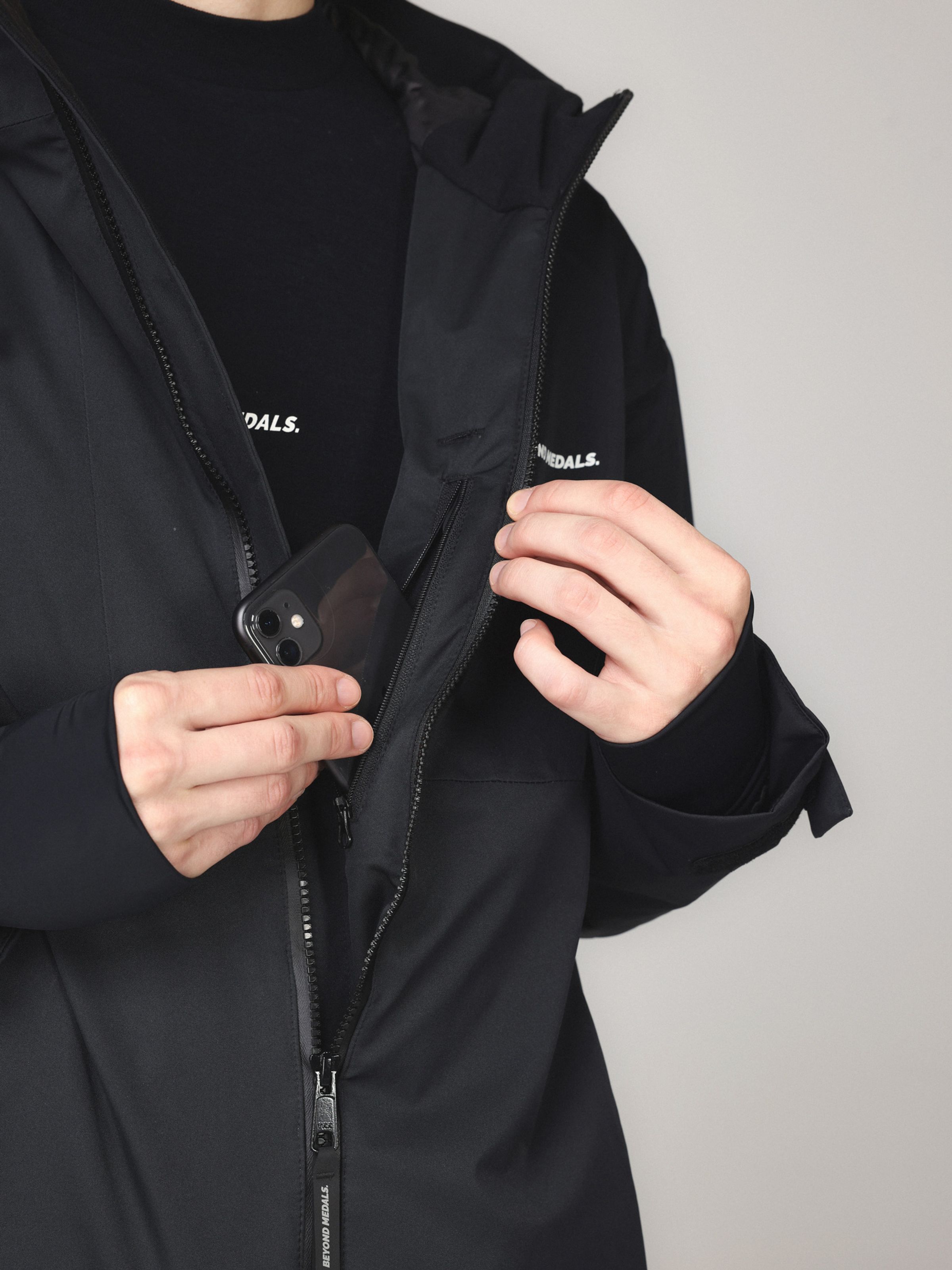 Full Zip Jkt Black AW23