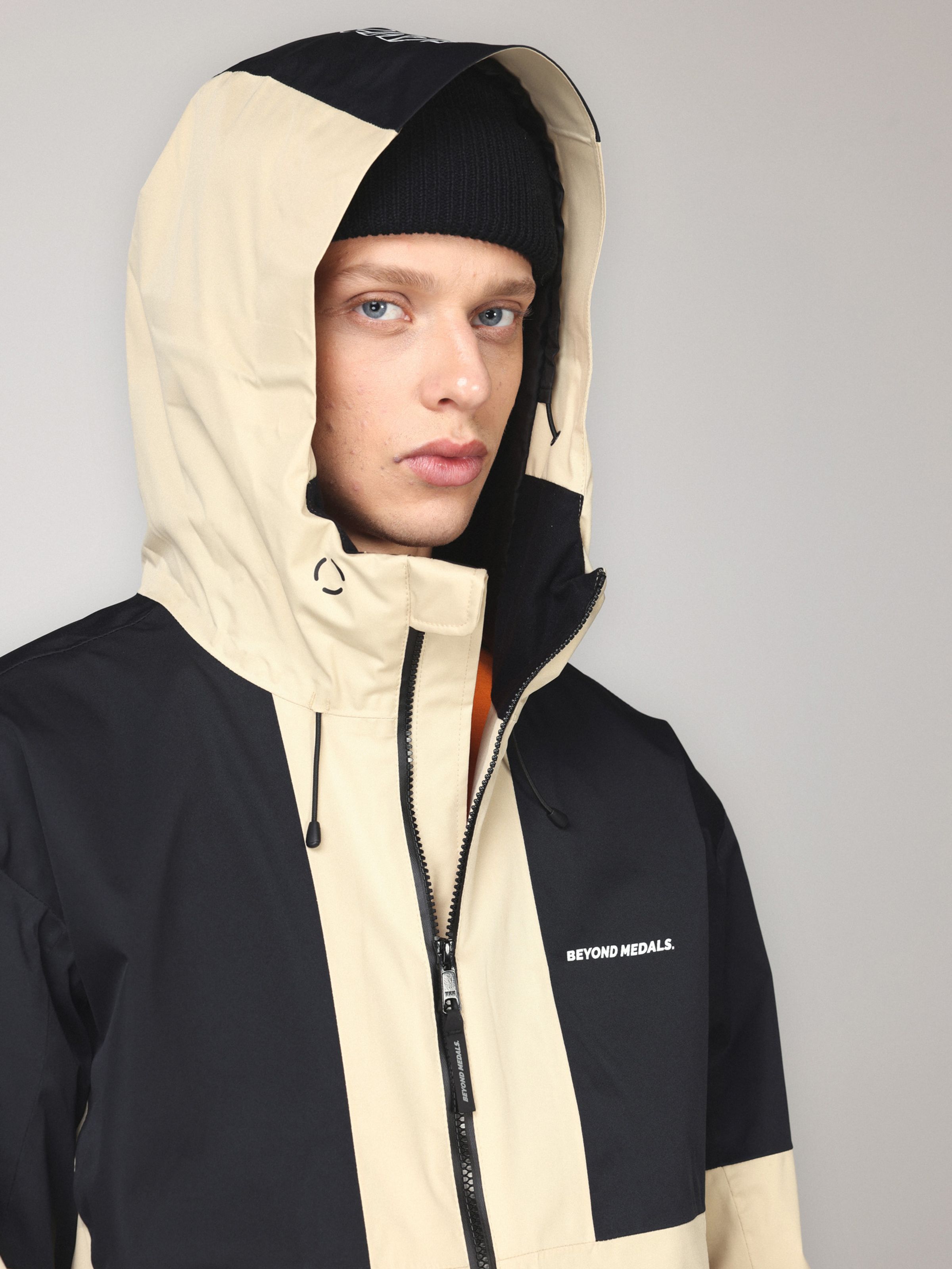 Full Zip Jkt Beige AW23