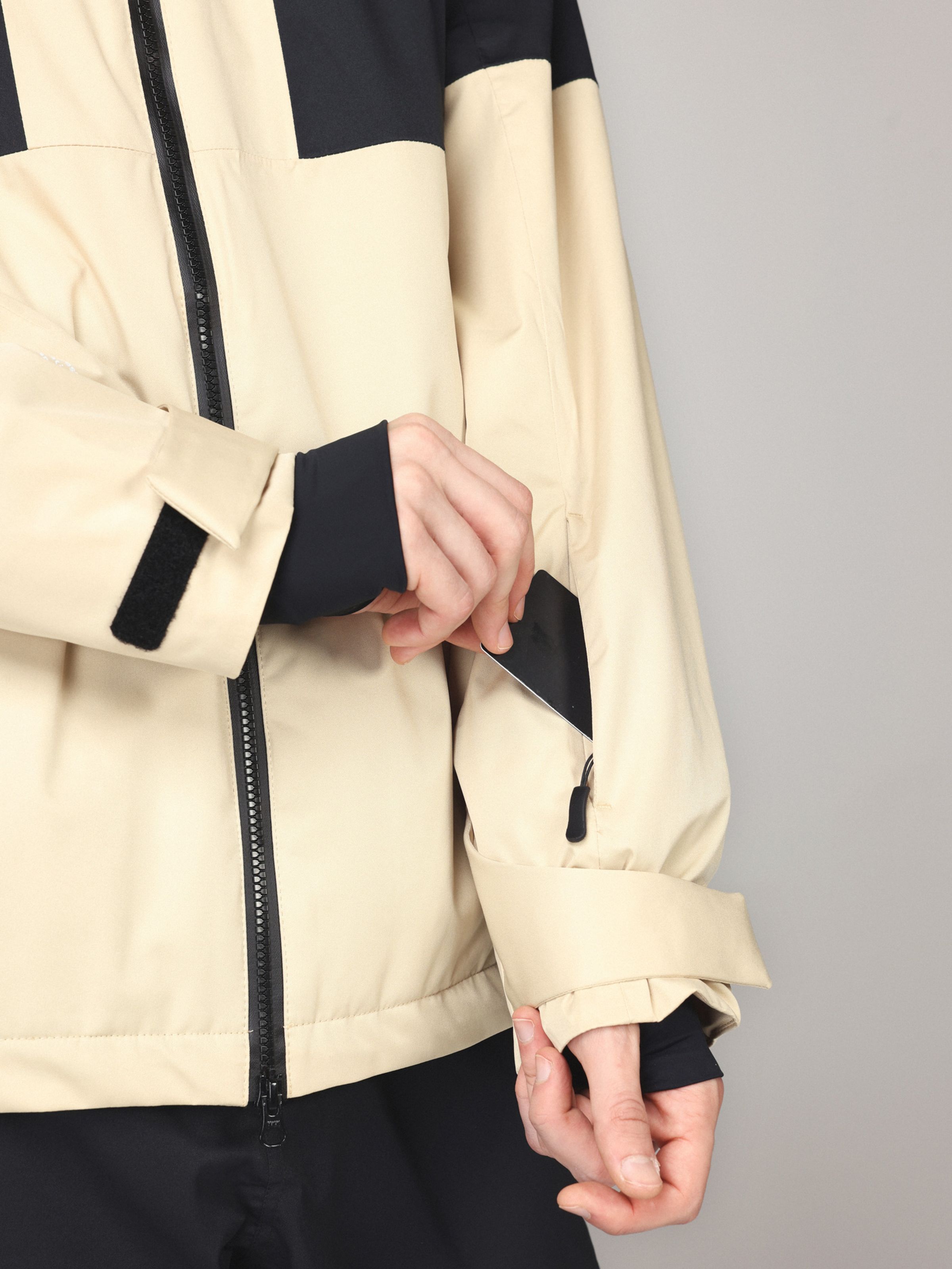 Full Zip Jkt Beige AW23