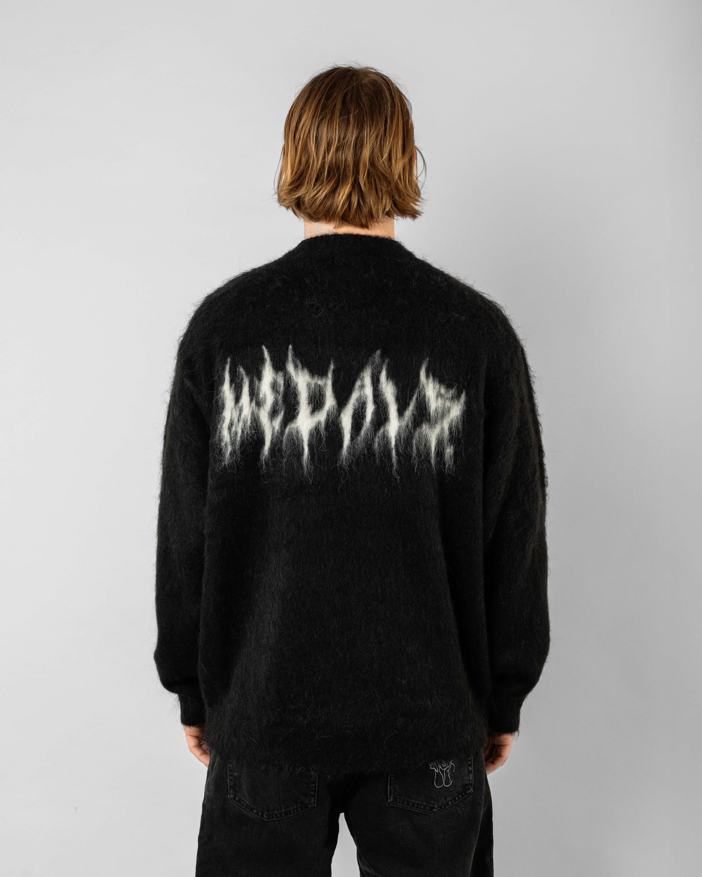 EVERYDAY I LIKE ふわふわ Fluffy Sweater ブラック EVERYDAY I LIKE ふわふわ Fluffy Sweater ブラック DEUXIEME