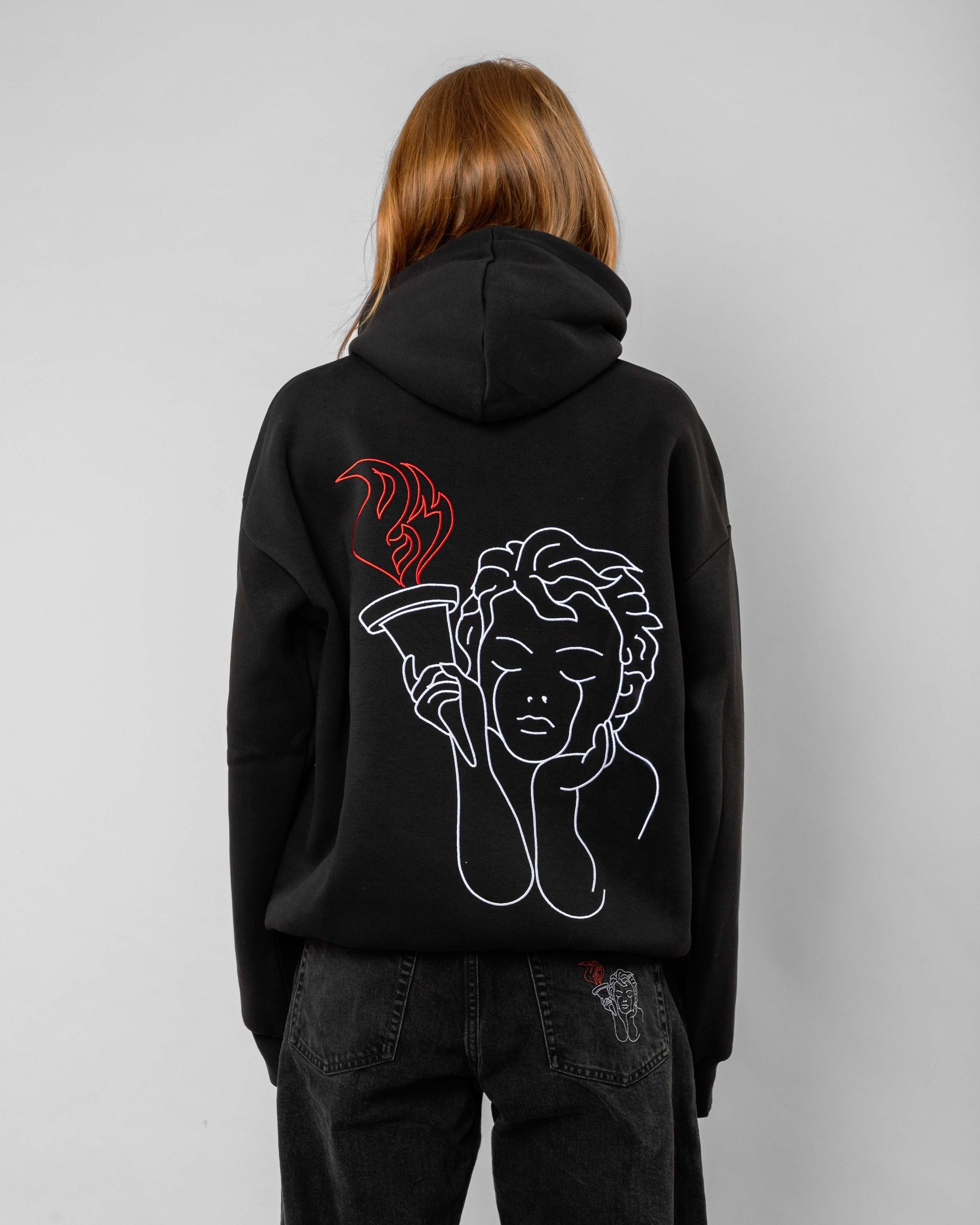 Angel Hoodie Black