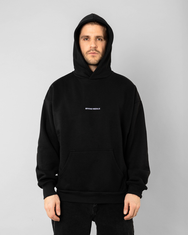 Angel Hoodie Black – Beyond Medals