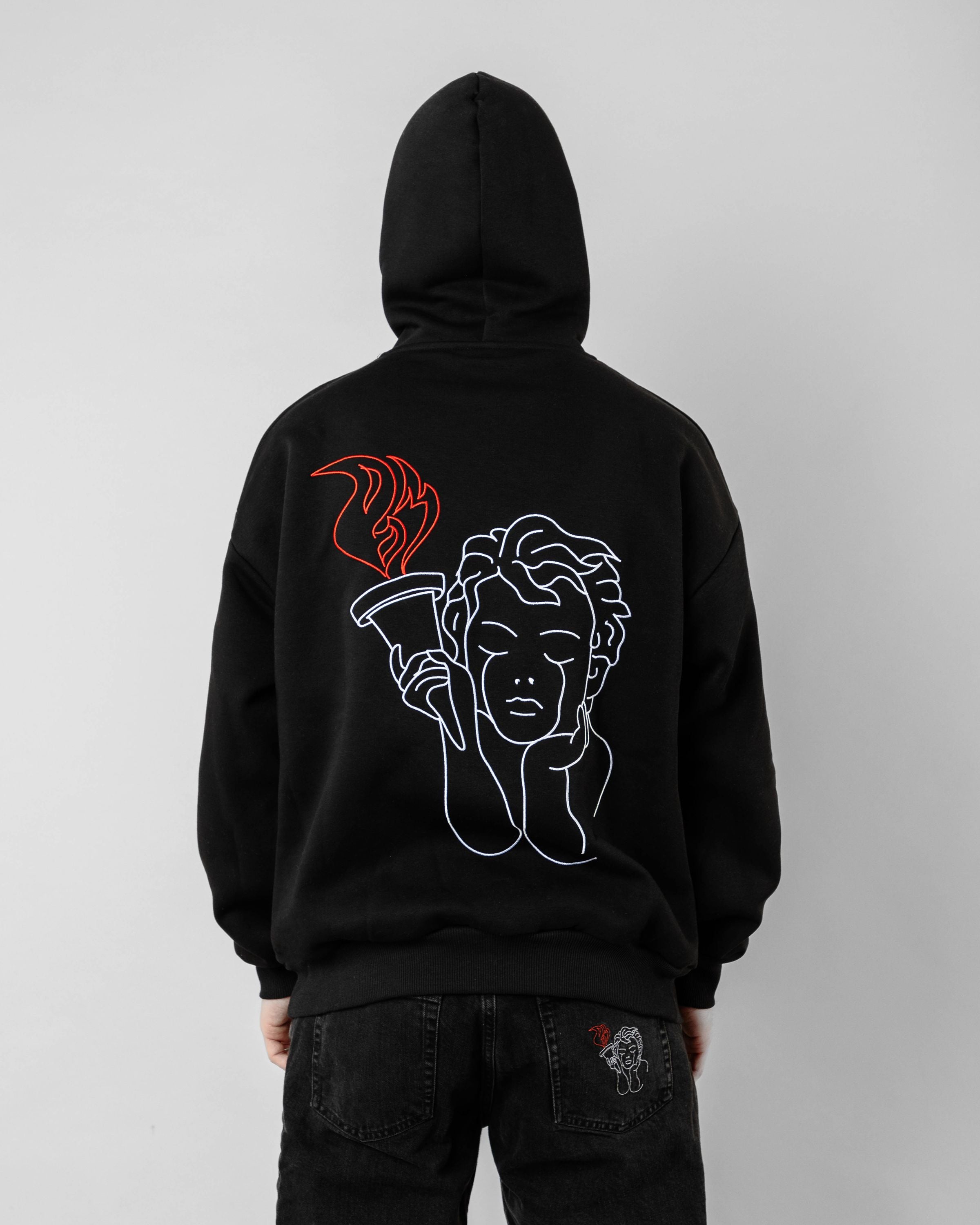 Angel Hoodie Black