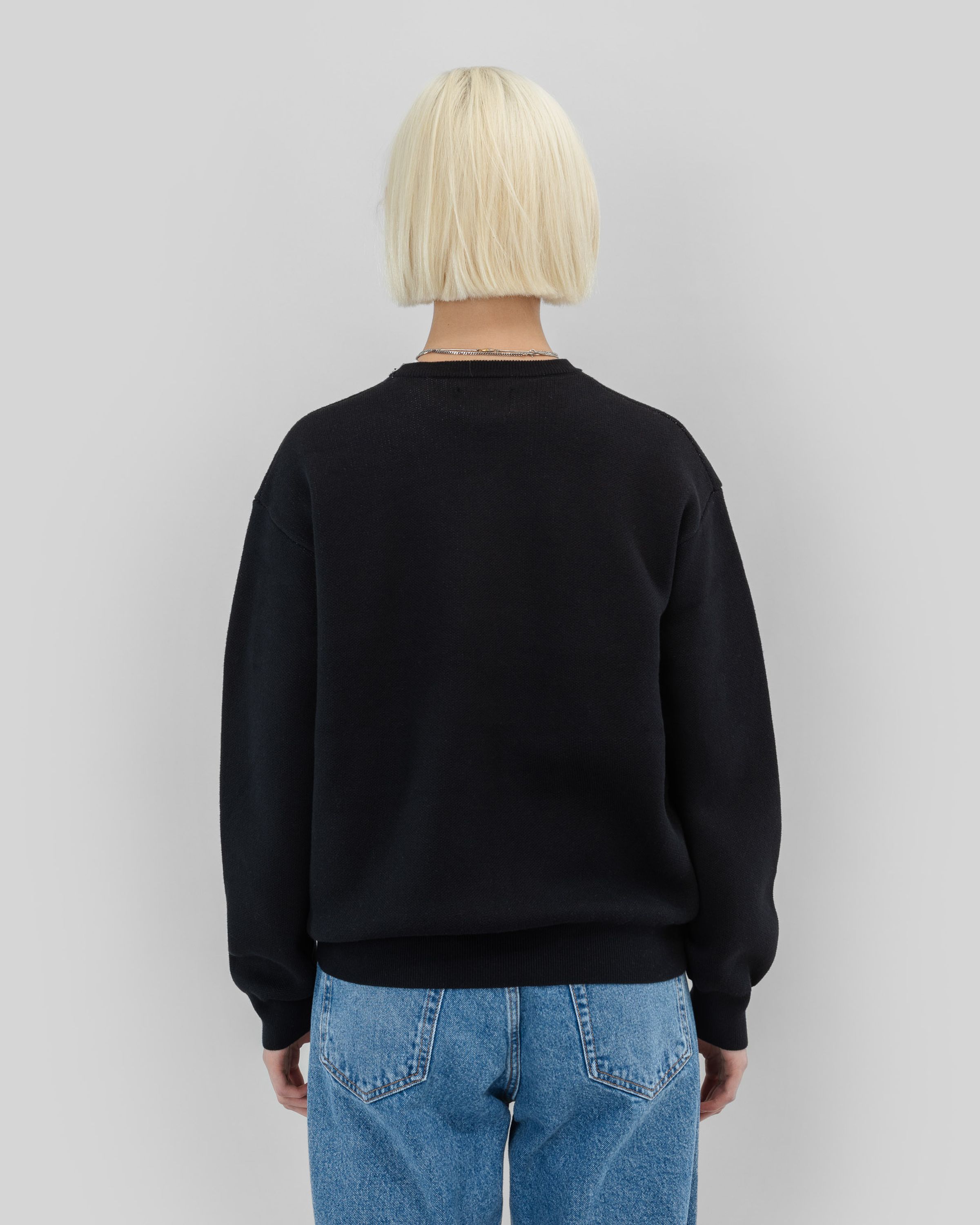 Jacquard Knit Sweater
