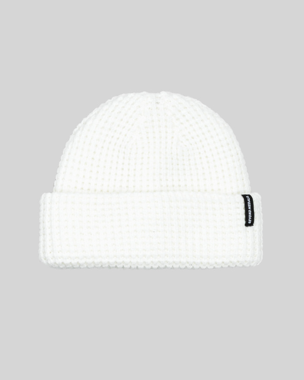帽子 vallad io beanie white Waffle Beanie | Beyond Medals