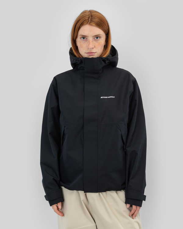 BEYOND MEDALS フード付きジャケット L ブラック The Jacket | Beyond