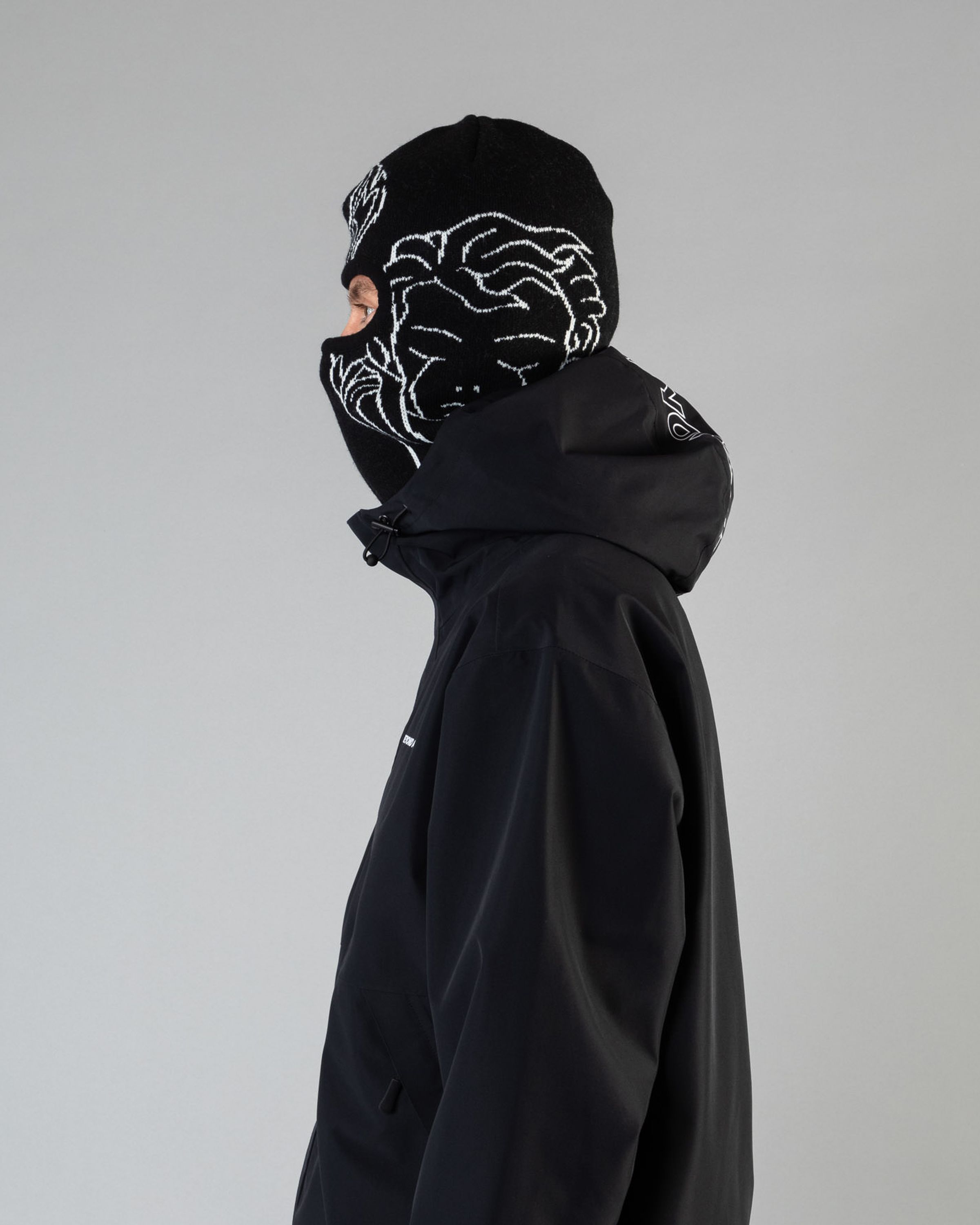 Jacquard Knit Balaclava