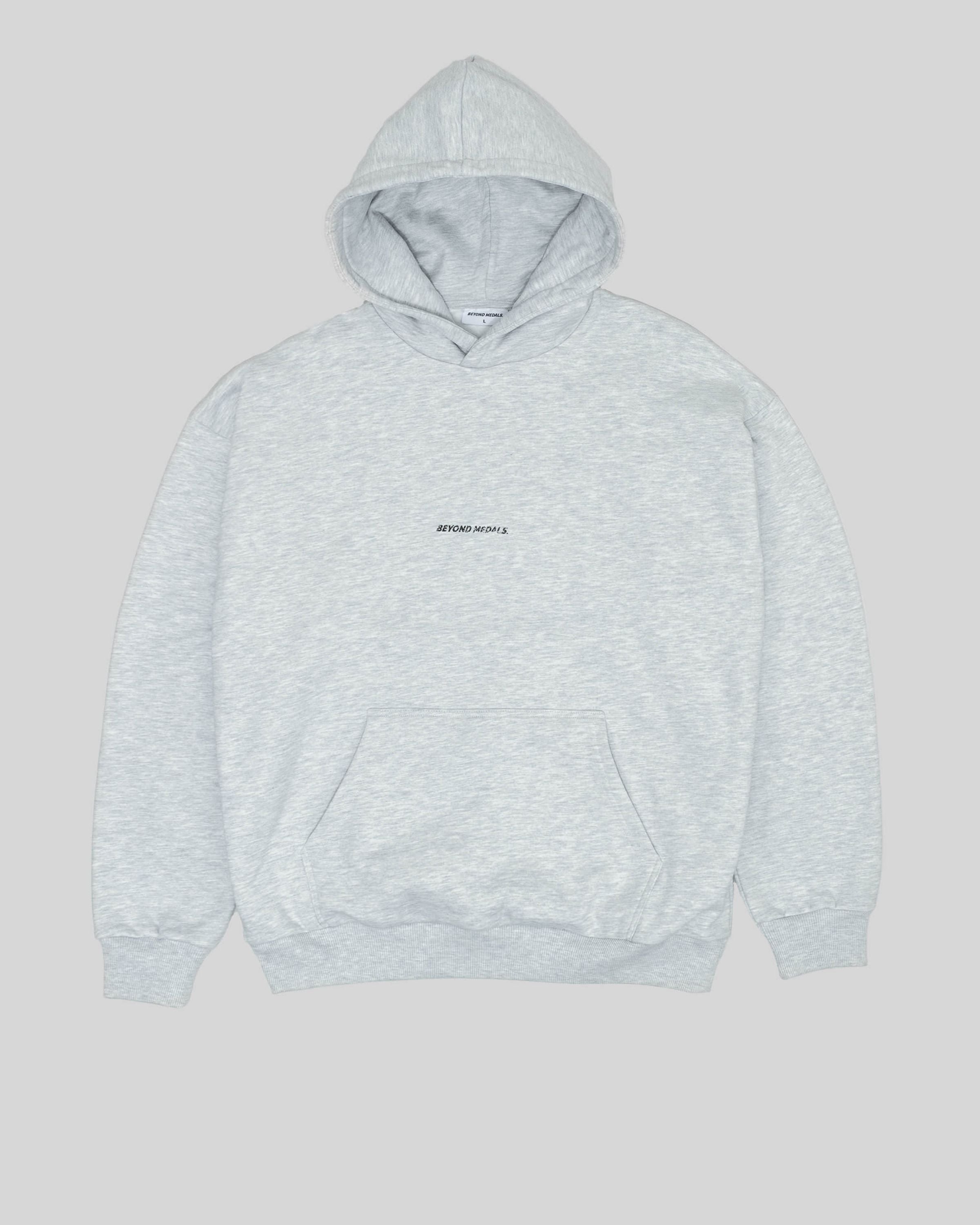 Distressed Logo Hoodie