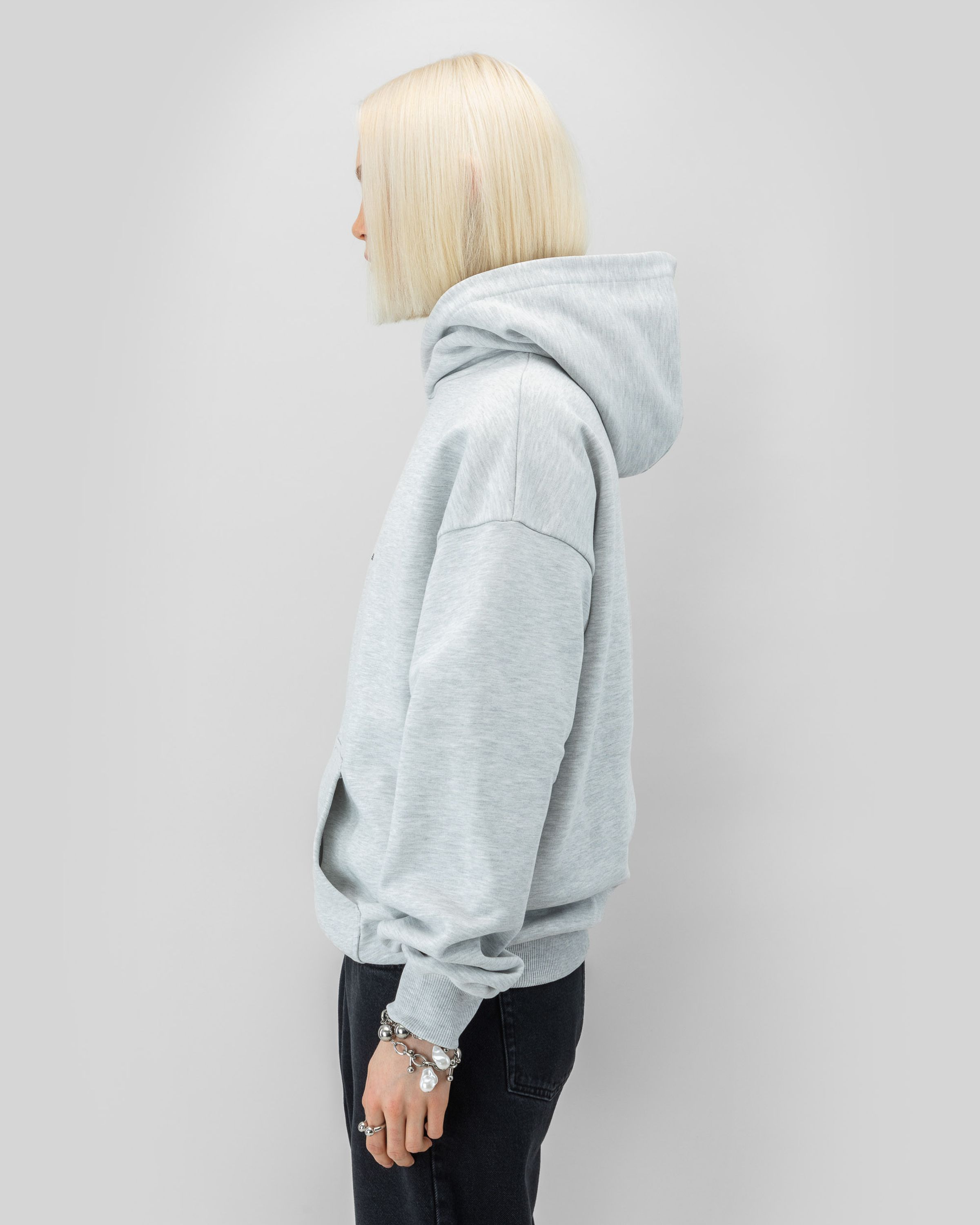 Distressed Logo Hoodie