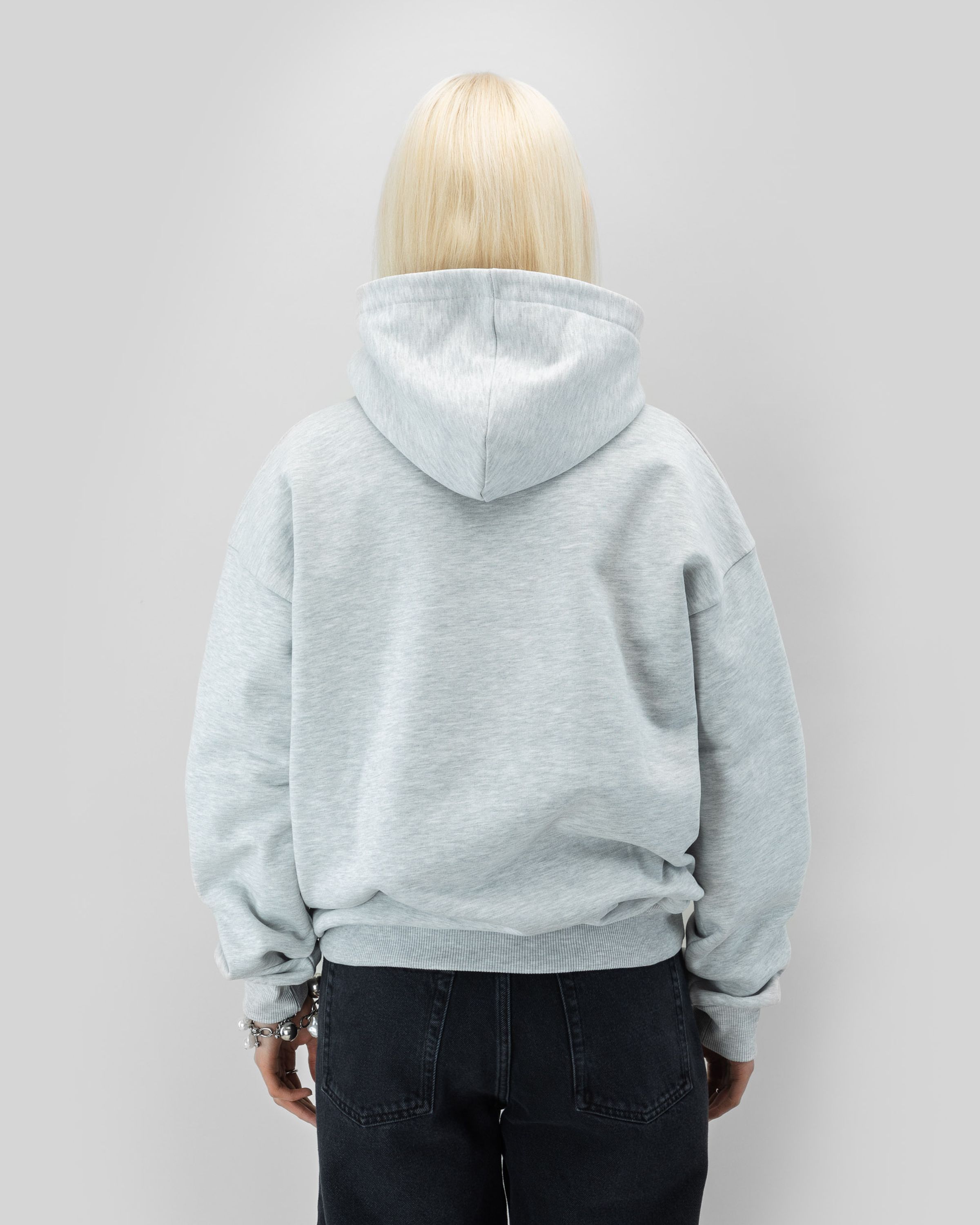 Distressed Logo Hoodie