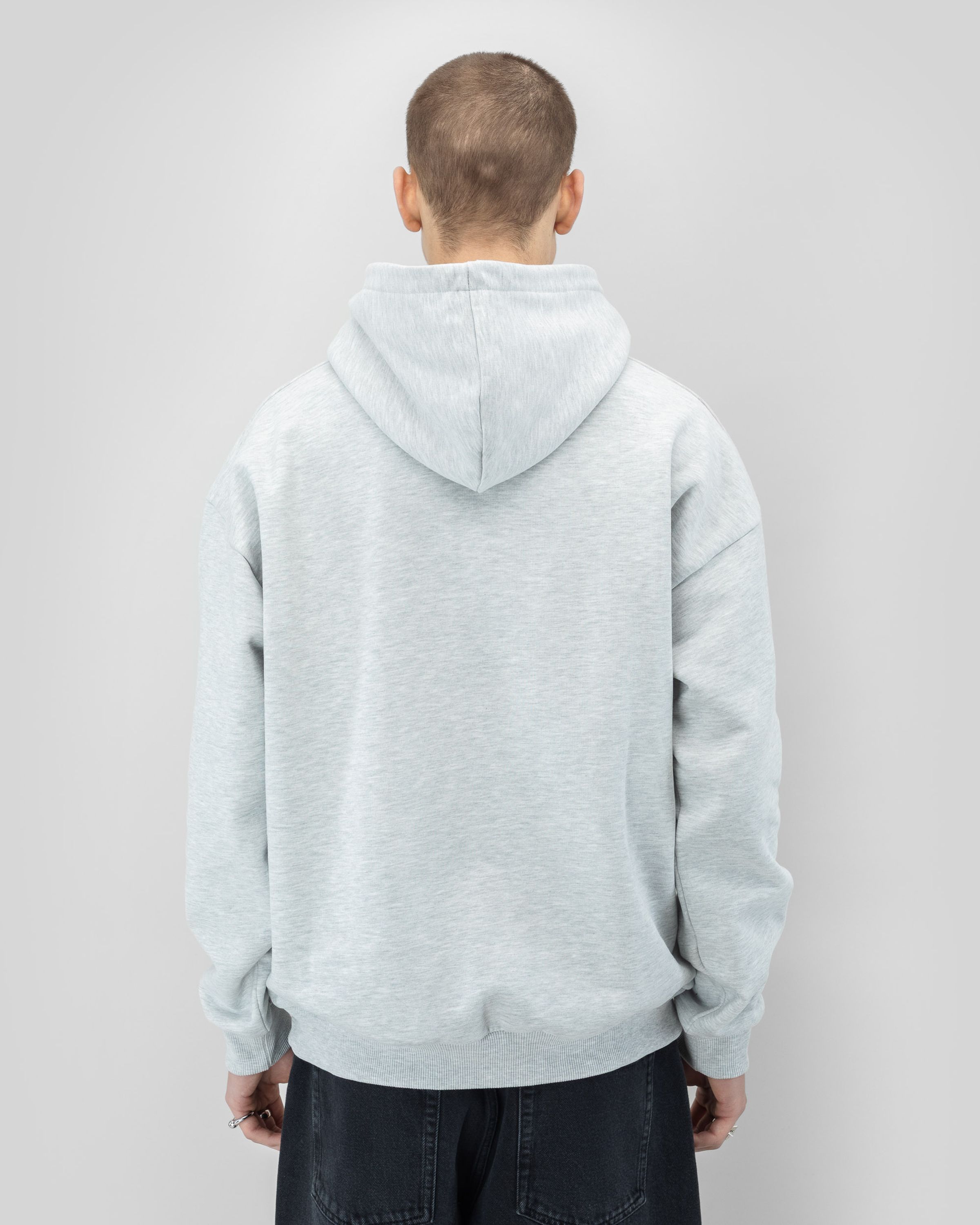 Distressed Logo Hoodie