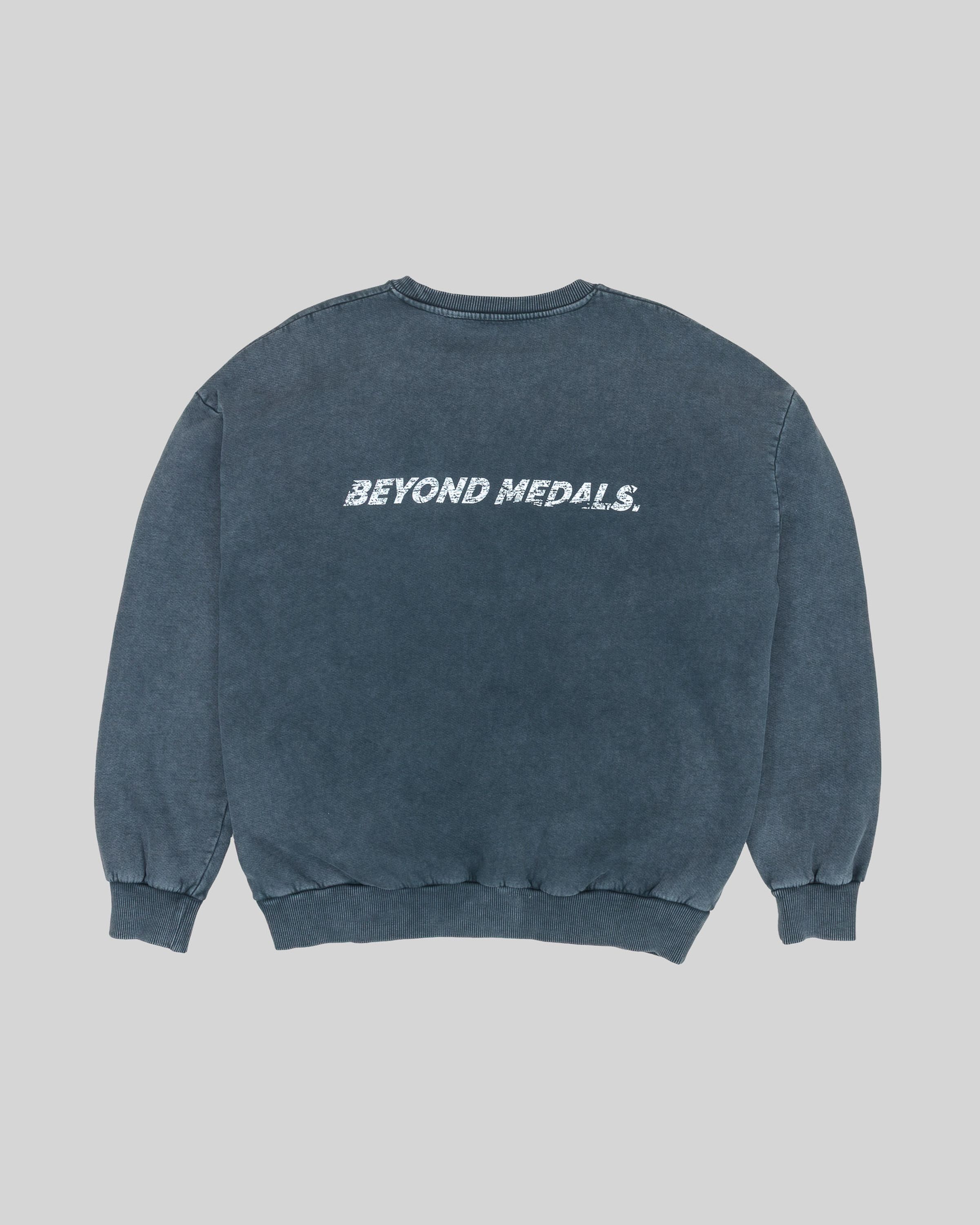 Distressed Logo Crewneck