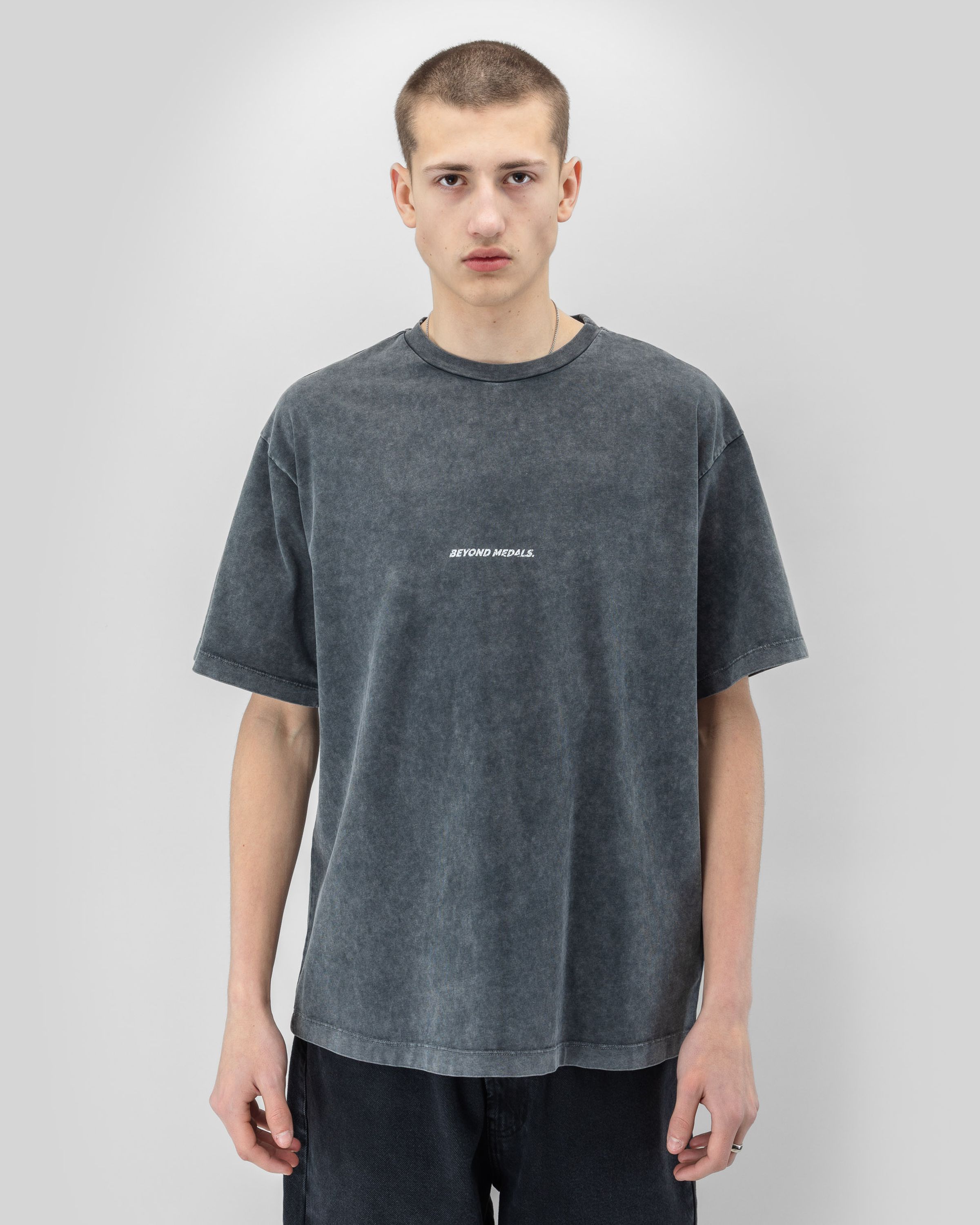Distressed Logo Tee