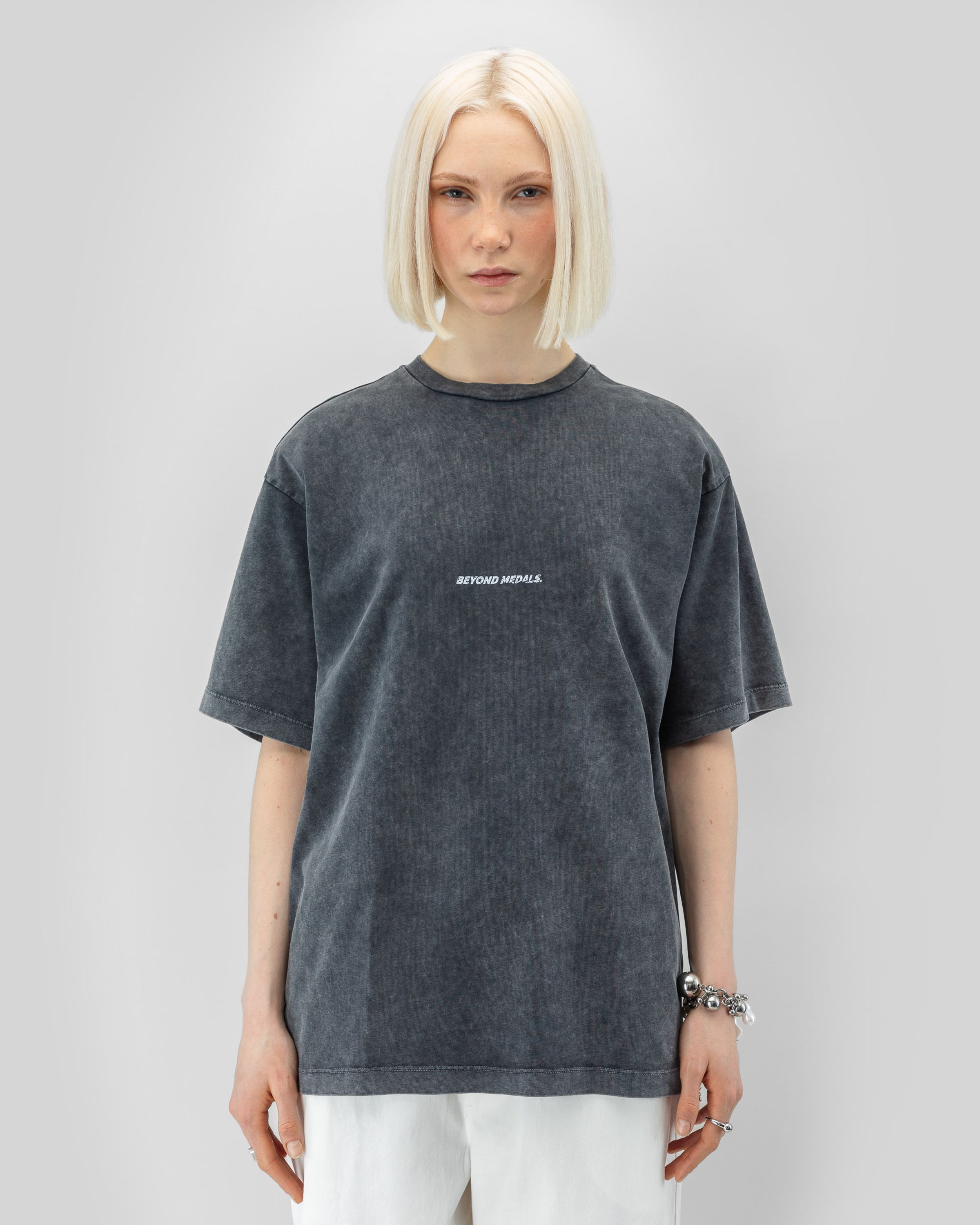 Distressed Logo Tee