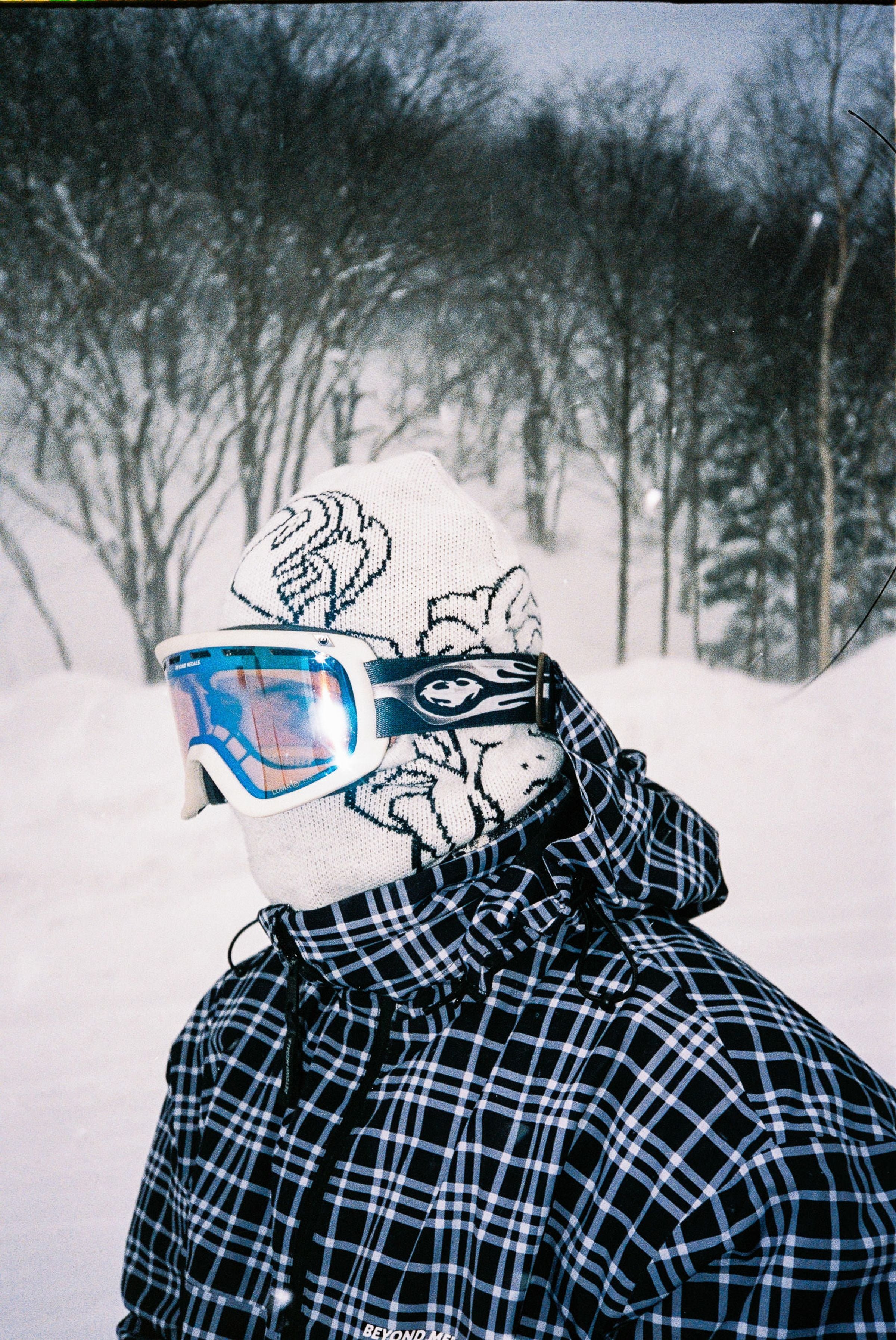 Jacquard Knit Balaclava Angel