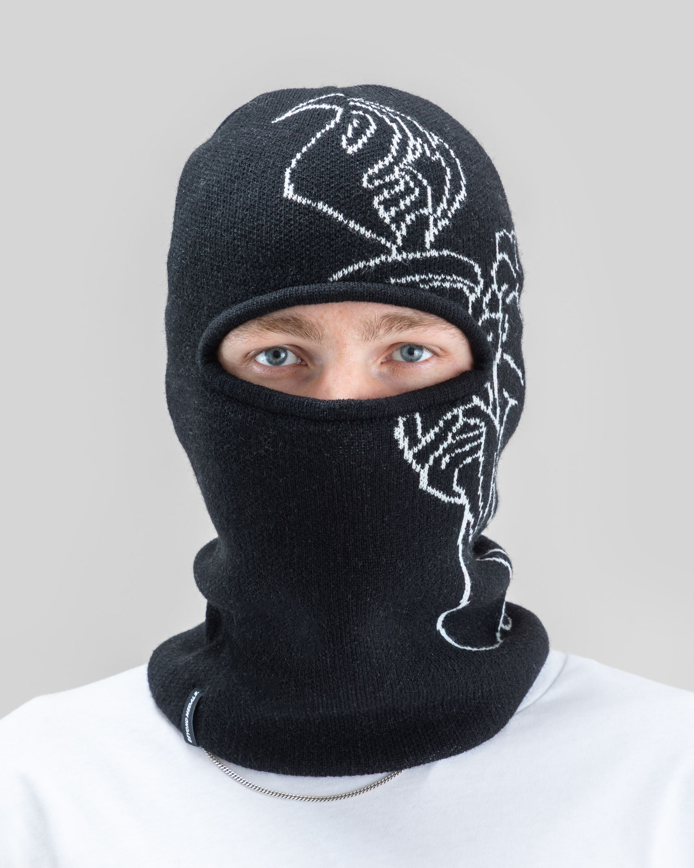 Jacquard Knit Balaclava Angel