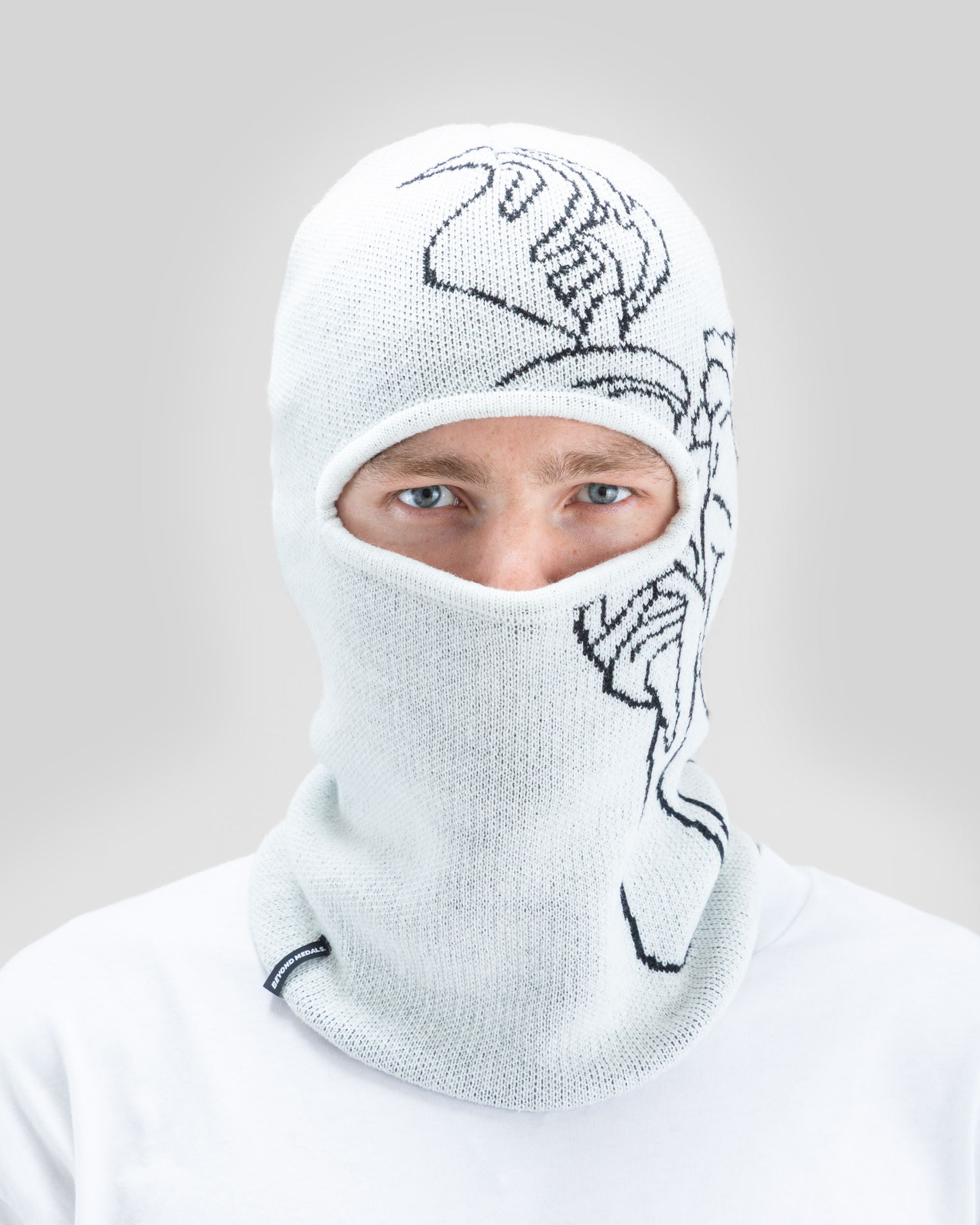Jacquard Knit Balaclava Angel