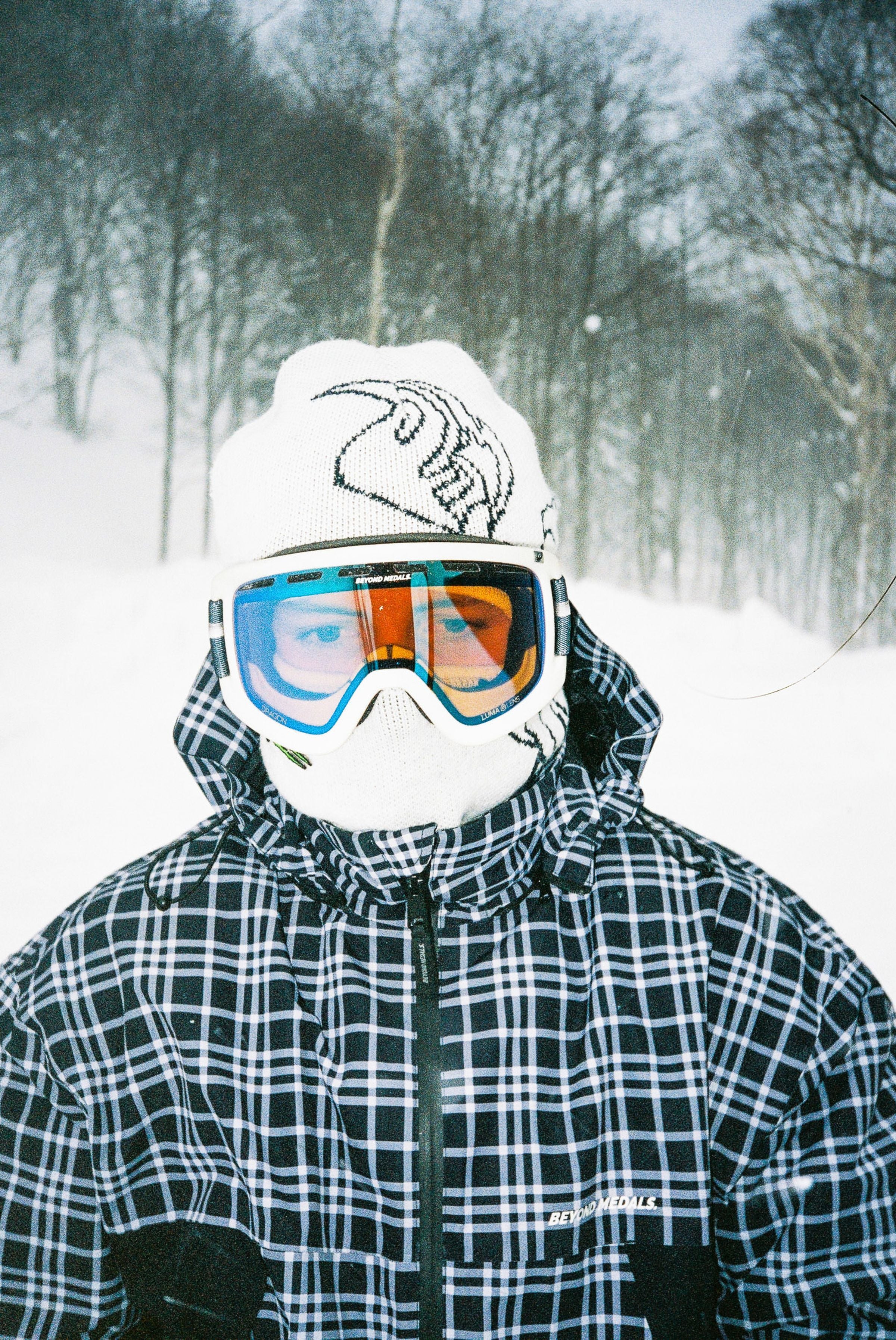 Jacquard Knit Balaclava Angel