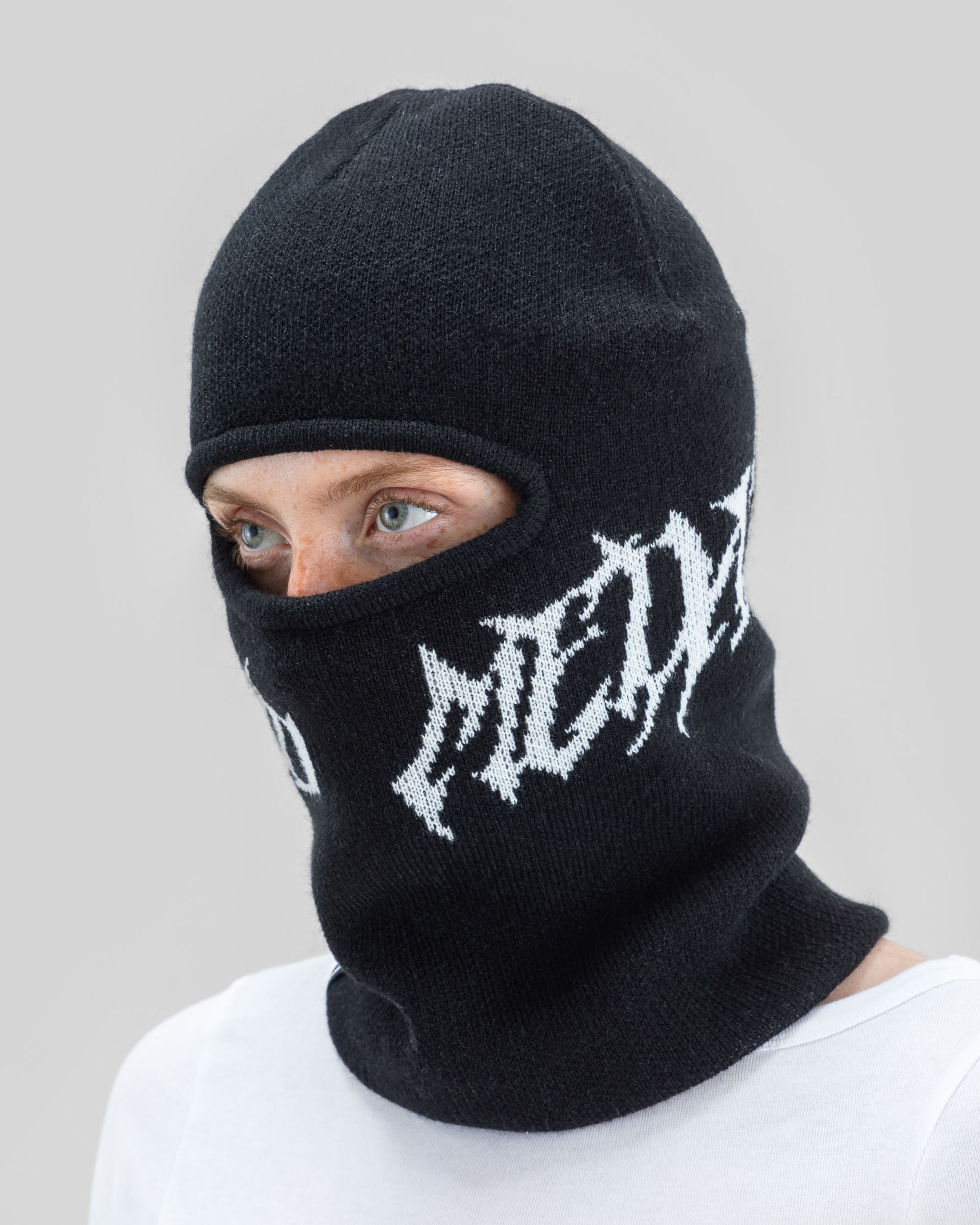Jacquard Knit Balaclava