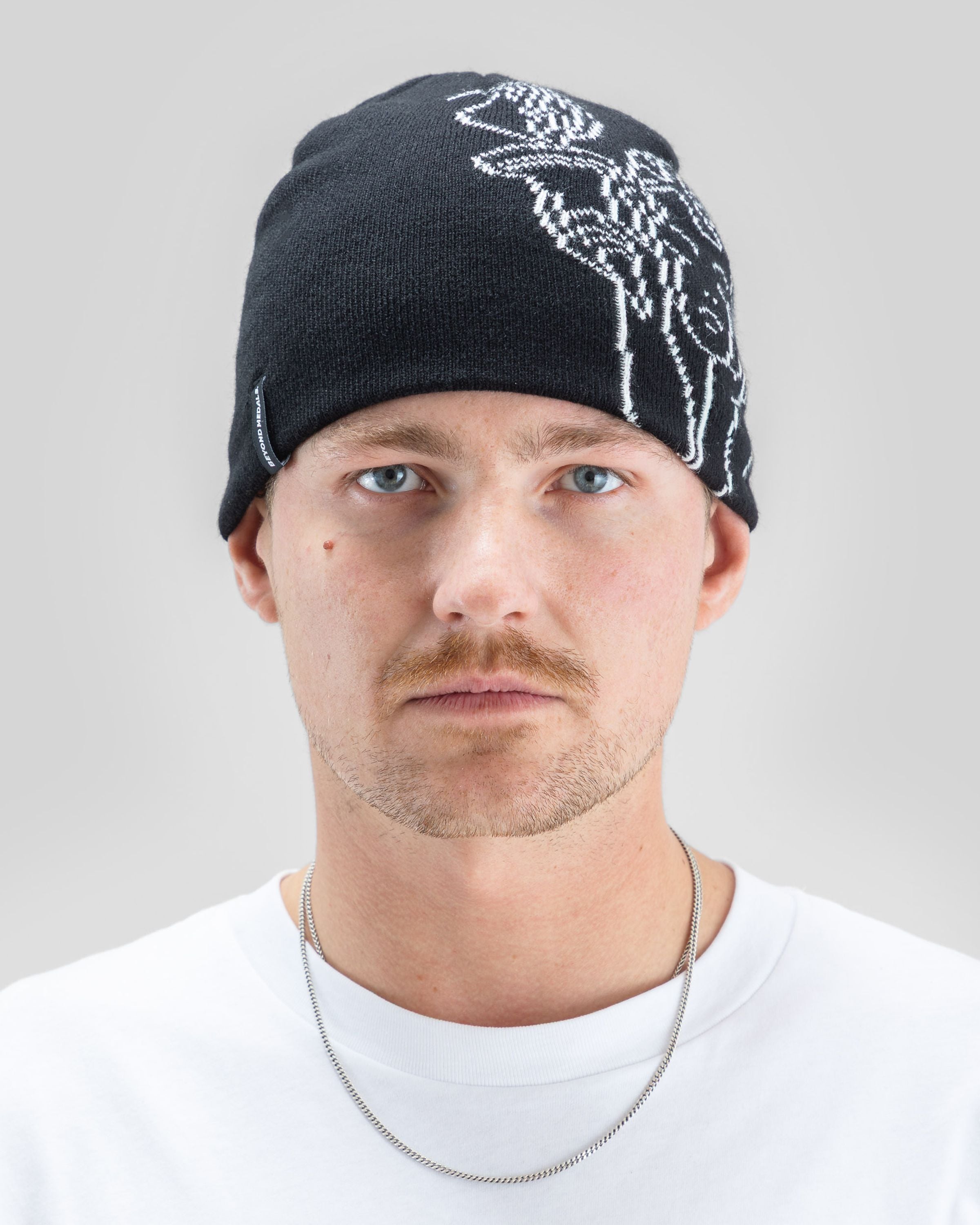 Jacquard Beanie Angel