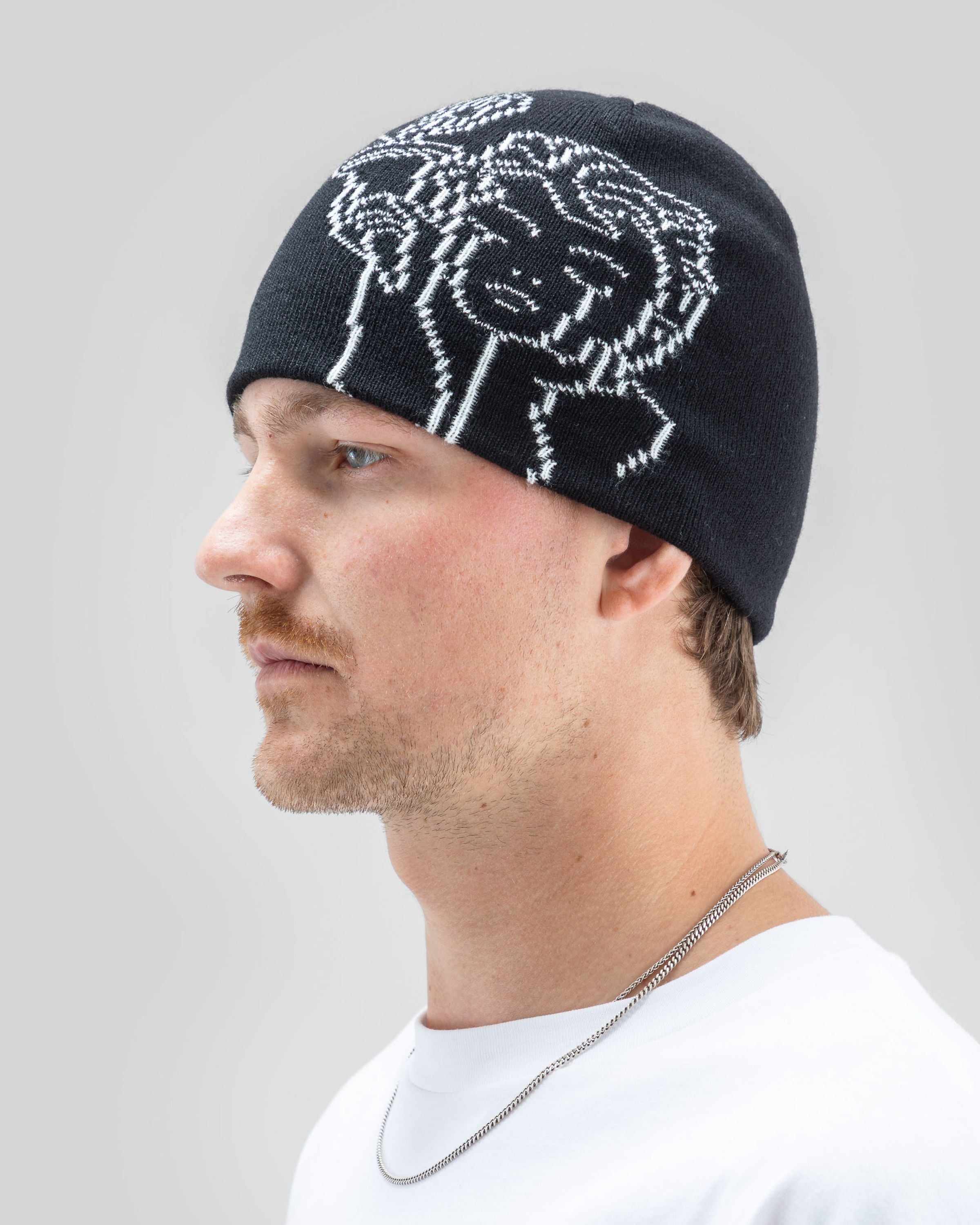Jacquard Beanie Angel