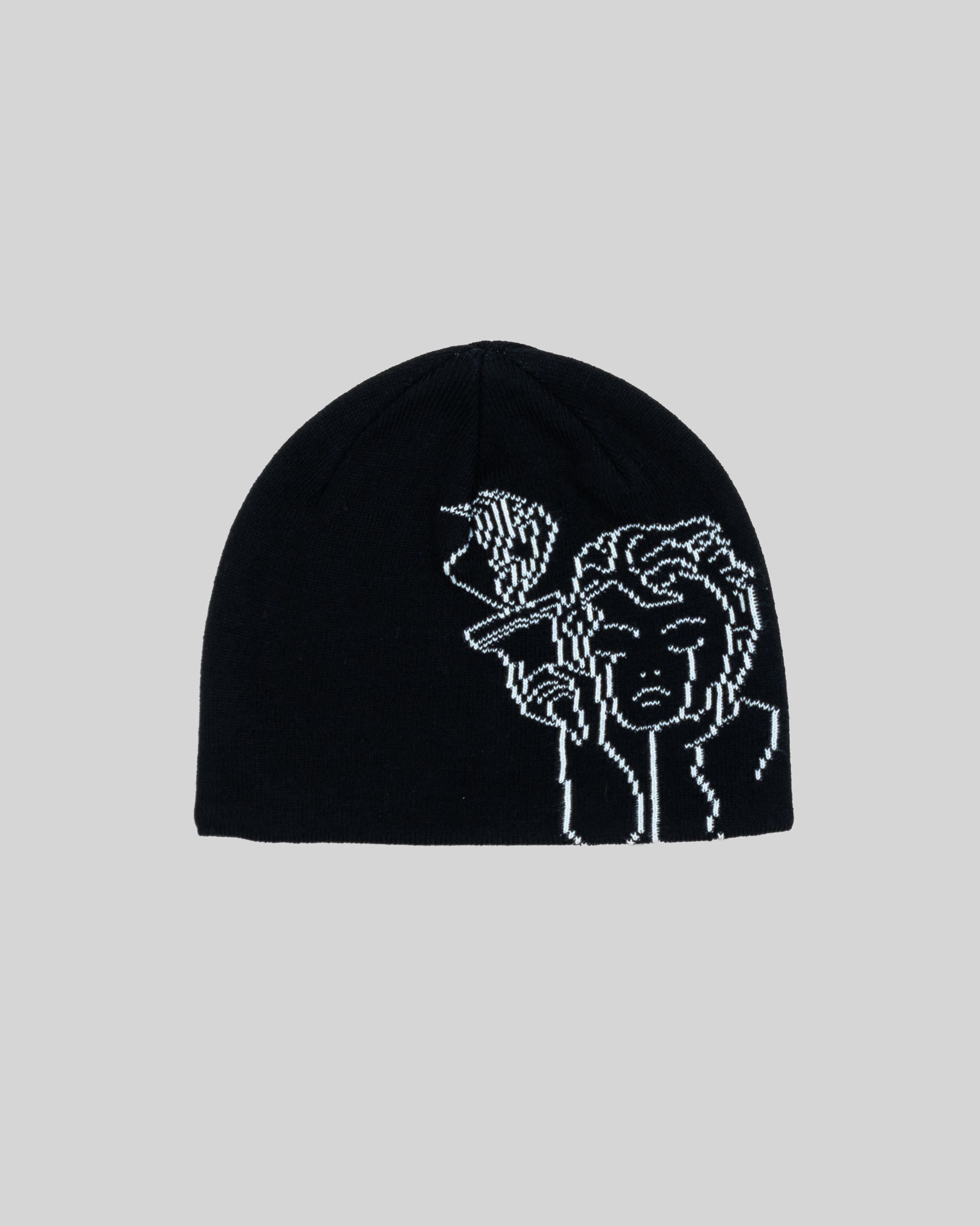 Jacquard Beanie Angel