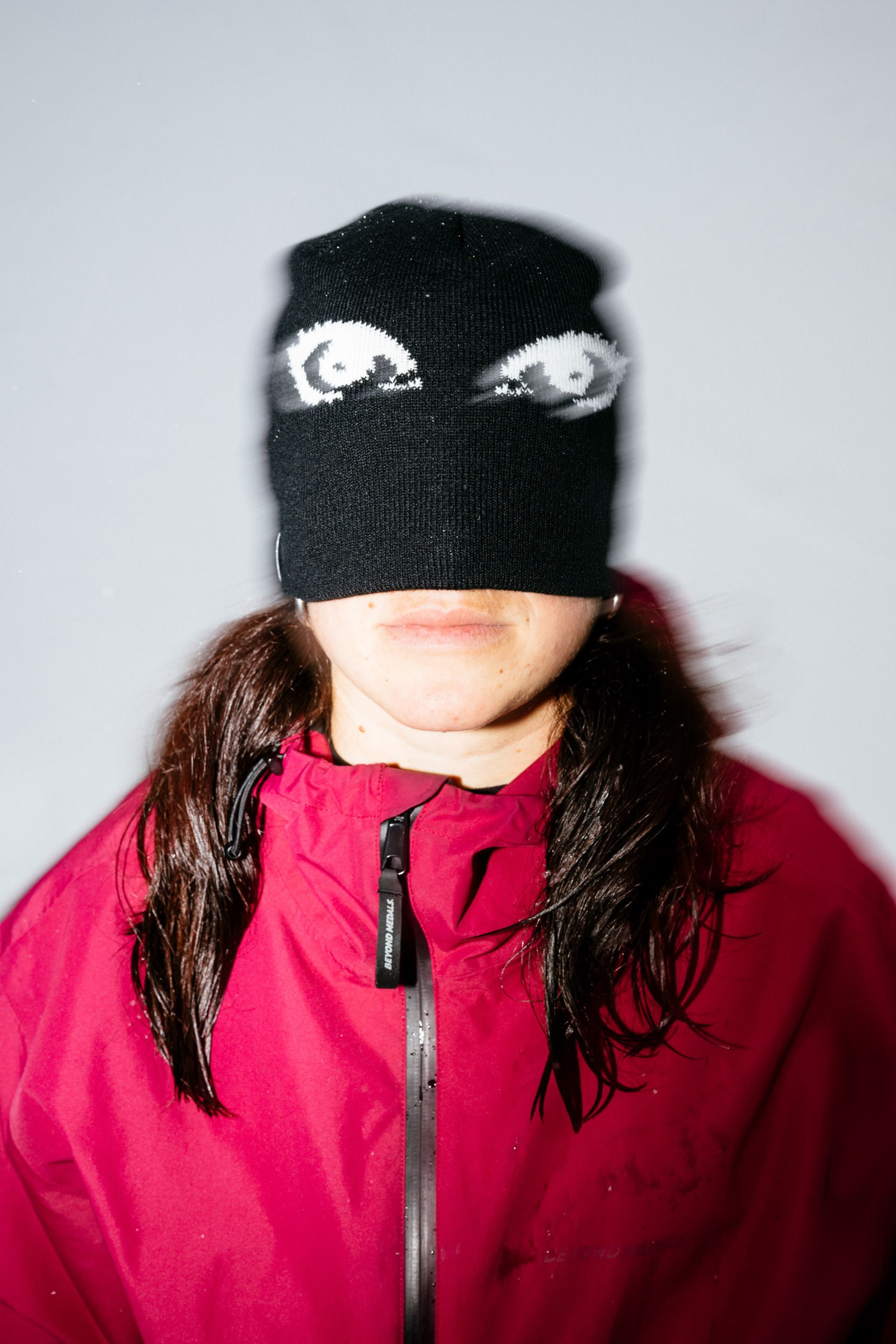 Jacquard Beanie Eyes