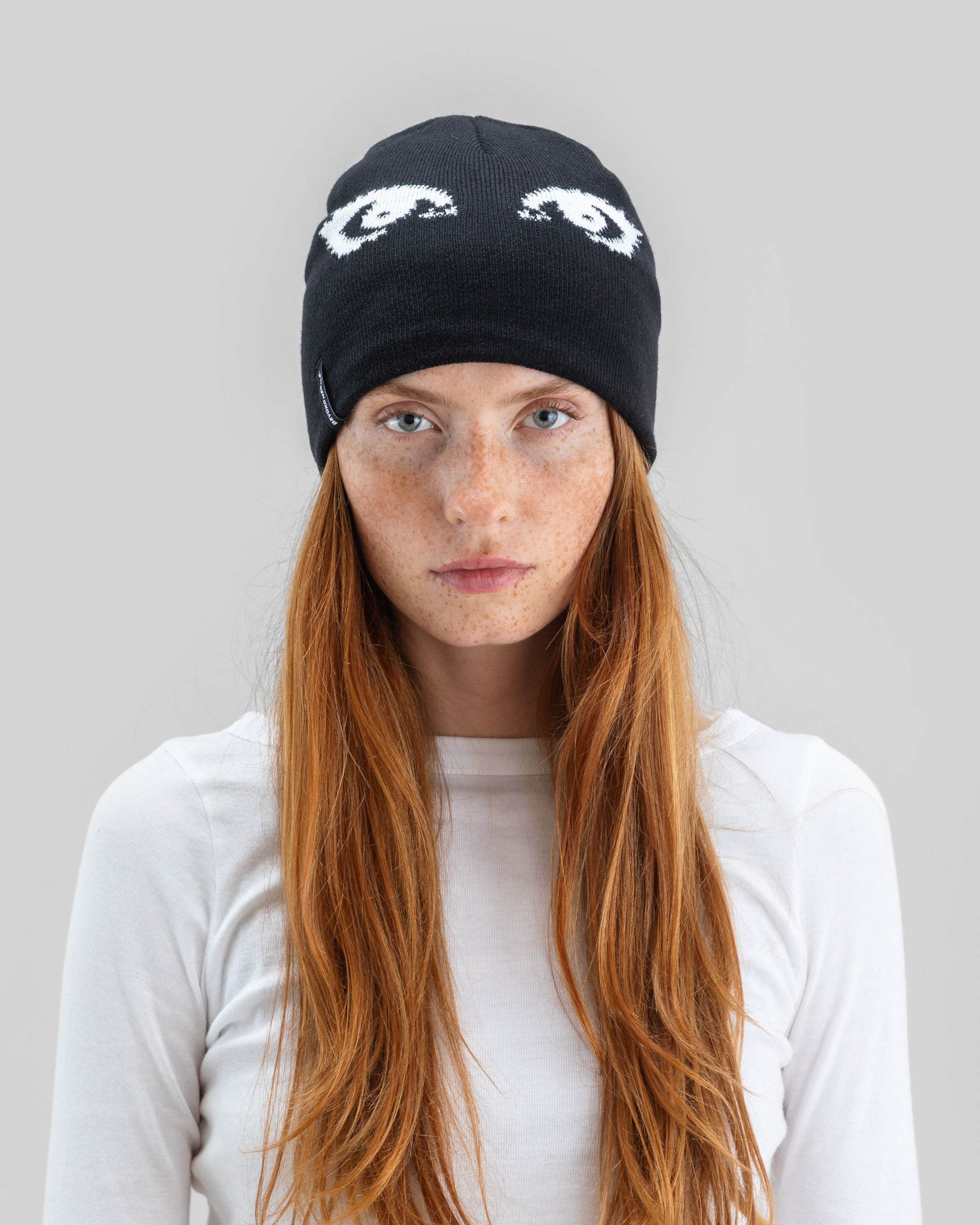 Jacquard Beanie Eyes