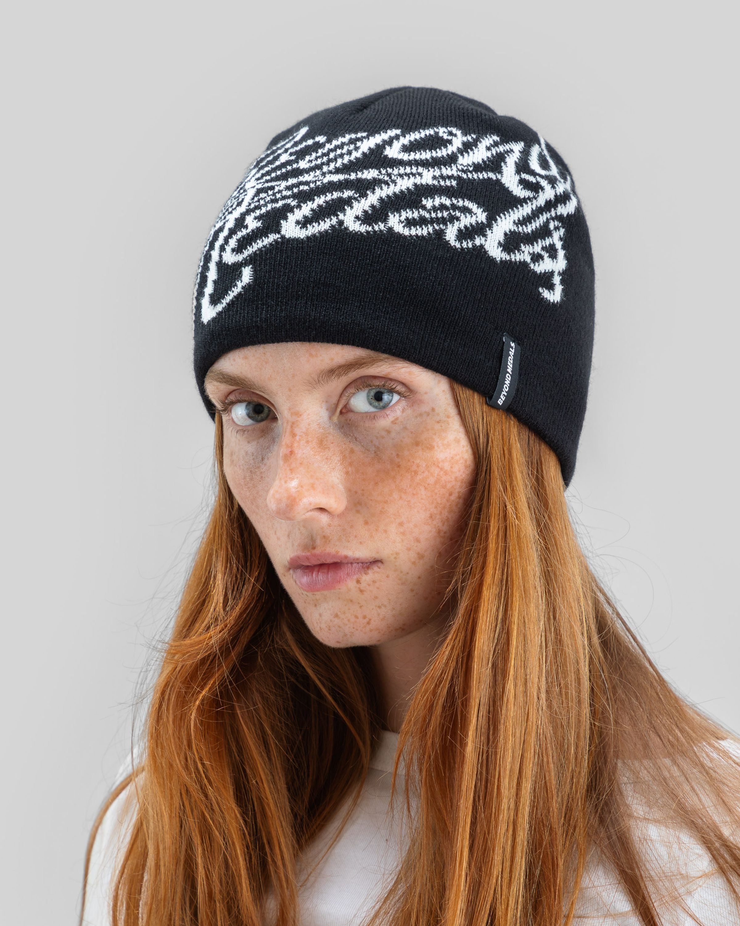Jacquard Beanie Logo