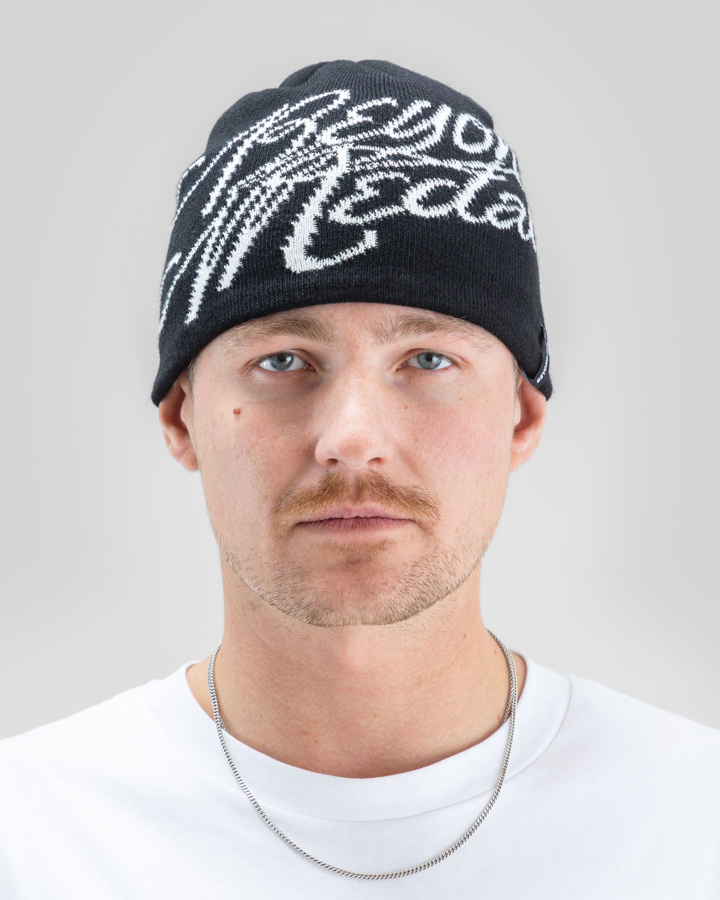 Jacquard Beanie Logo