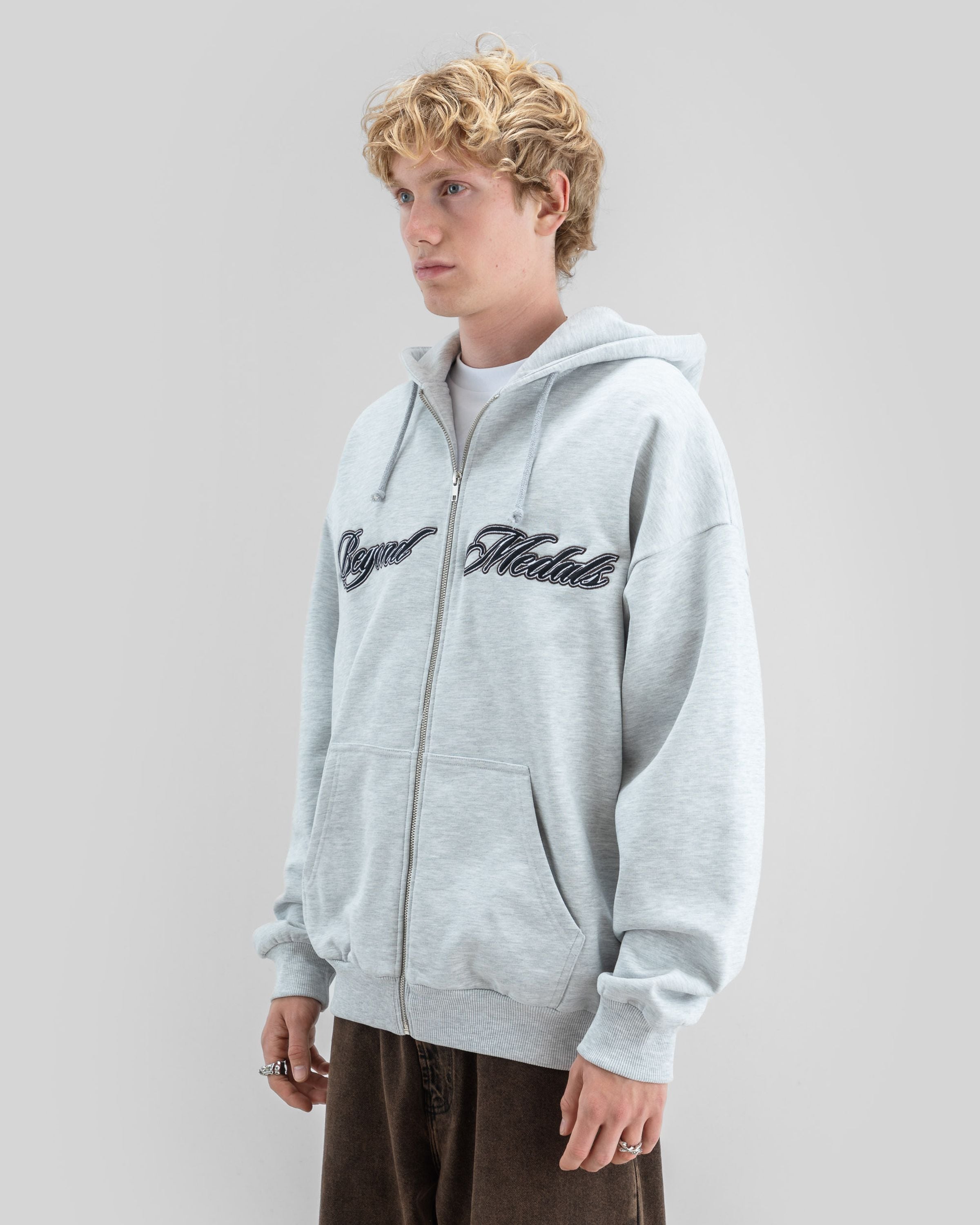 Script Zip Hoodie