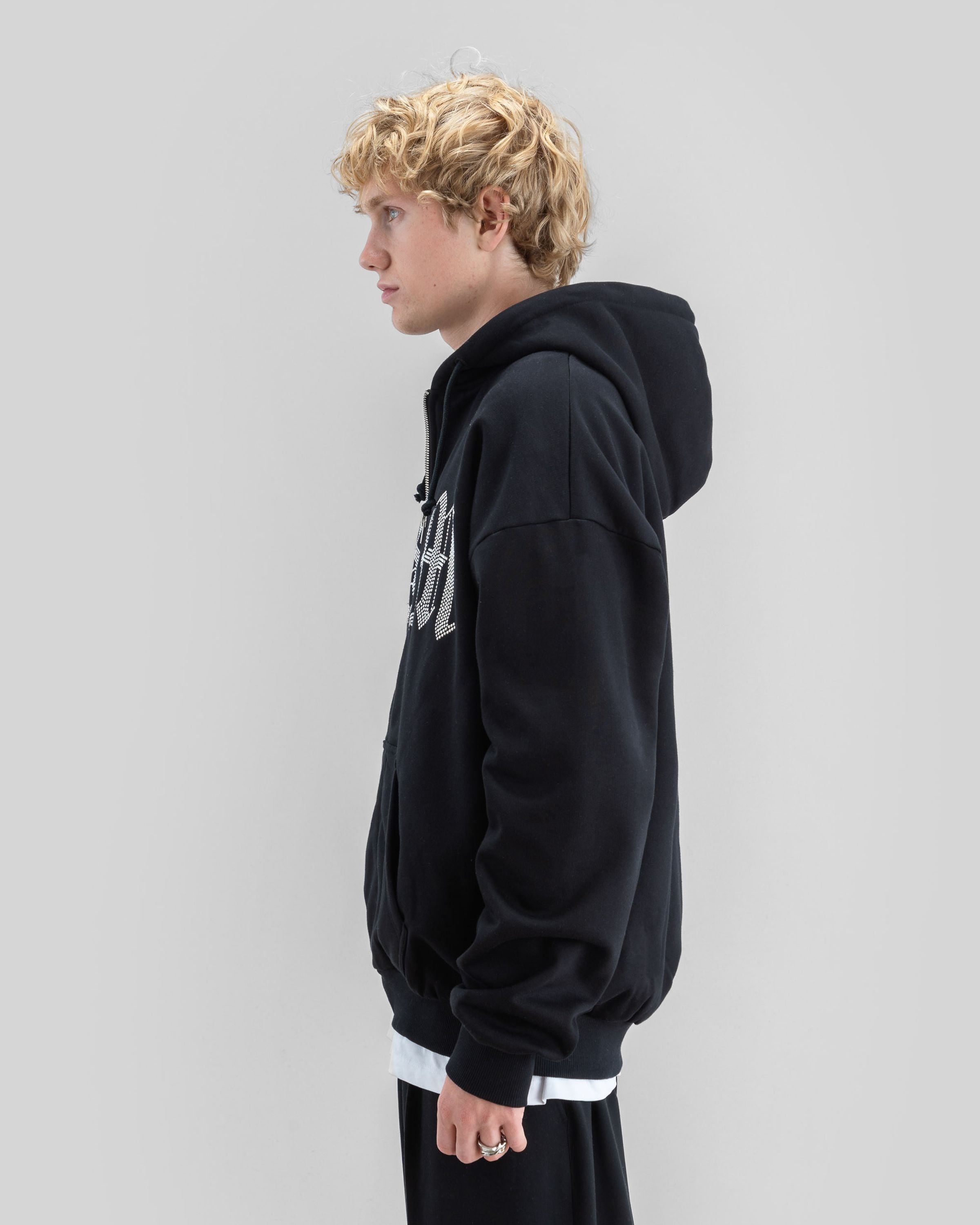 Stone Zip Hoodie