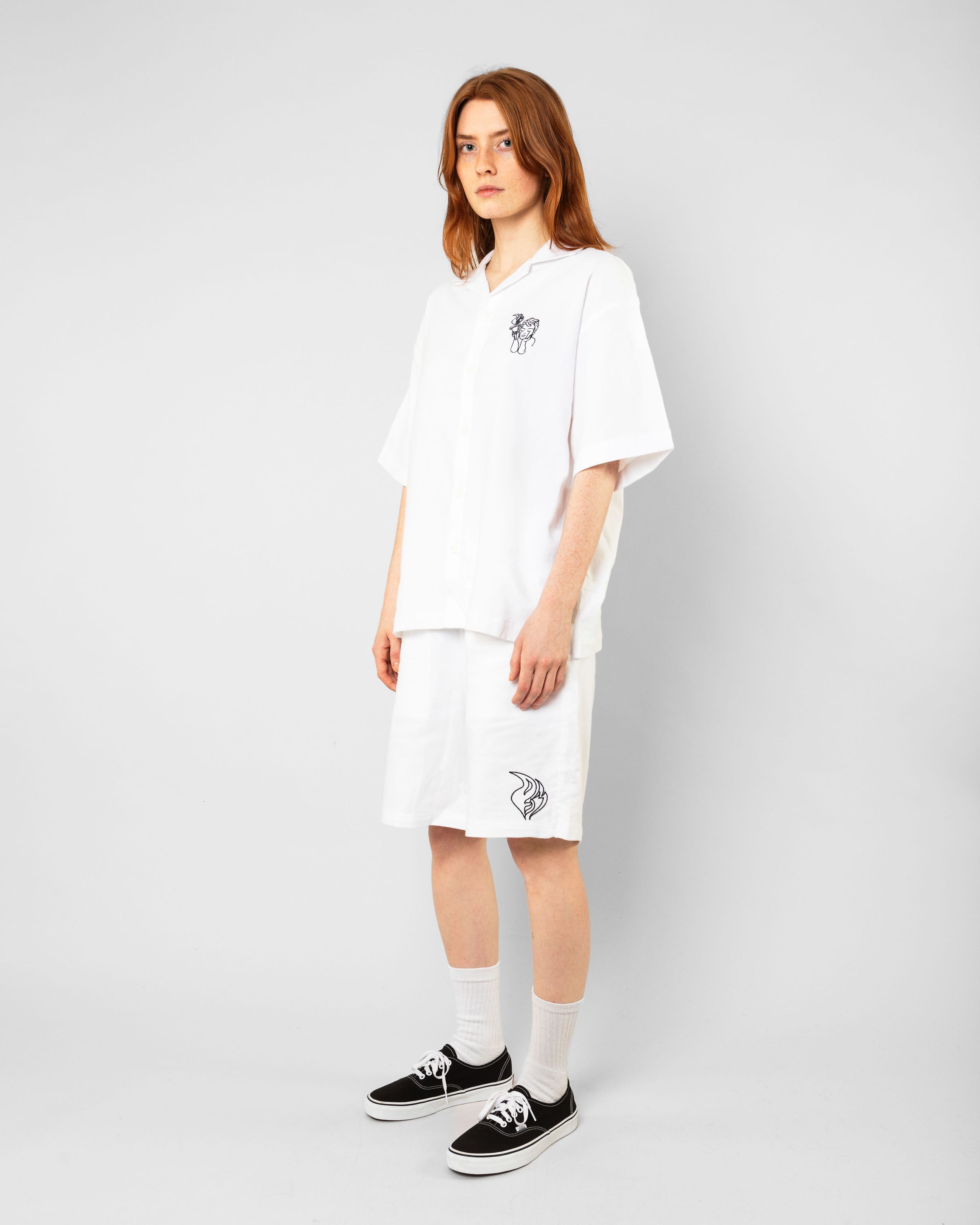 Angel Shorts White
