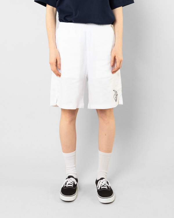 ◆BADEE◆ Jewelry Chain Shorts White P.A.R.O.S.H. rhinestone-embellished Shorts | White | FARFETCH